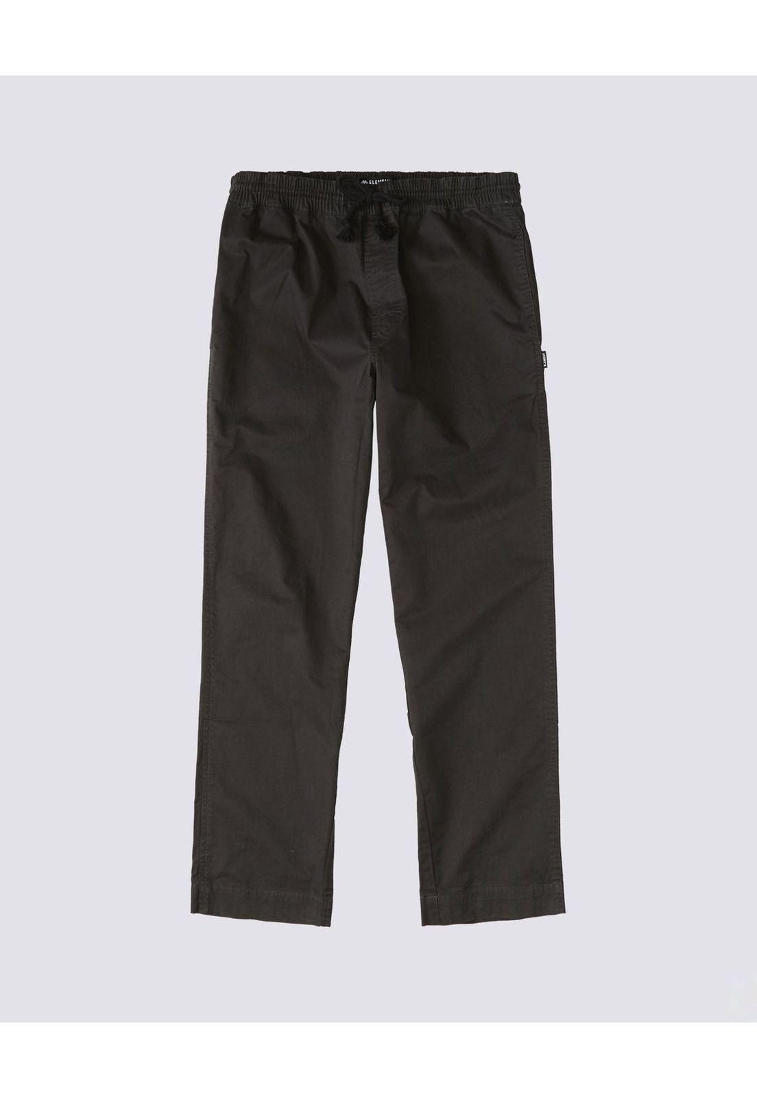 Pantalon Chillin Pt Negro Hombre Element-0