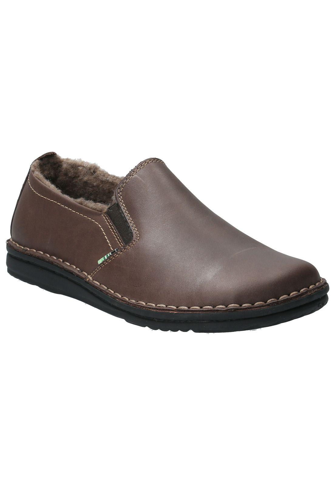 Zapato Cuero Hombre Oaks Café-1