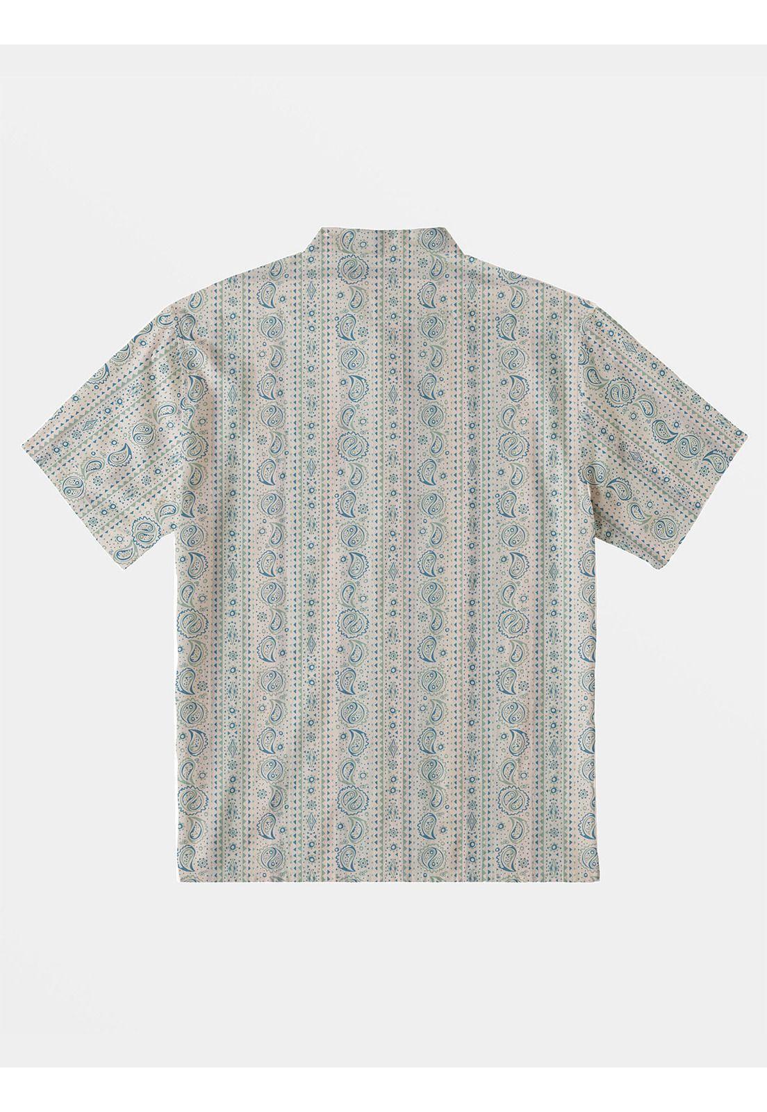 Camisa Hombre Sundays Jacquard Crema-1