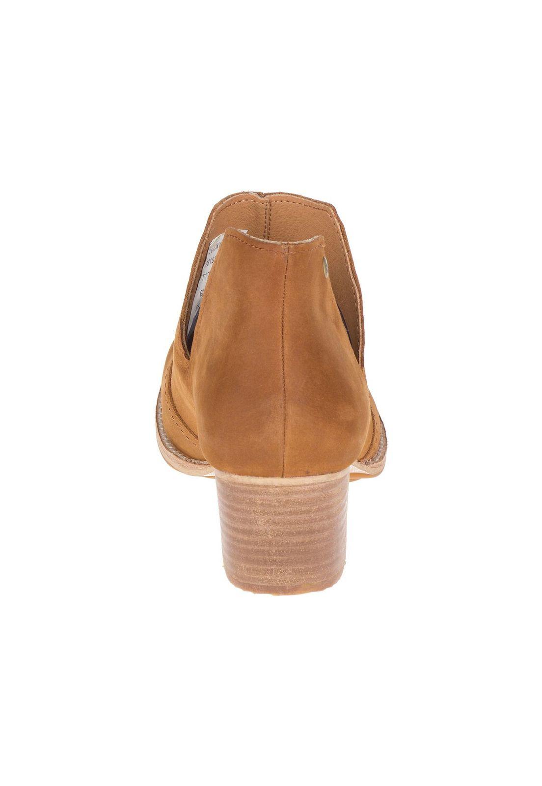 Botin Mujer Casual Charade Café-4