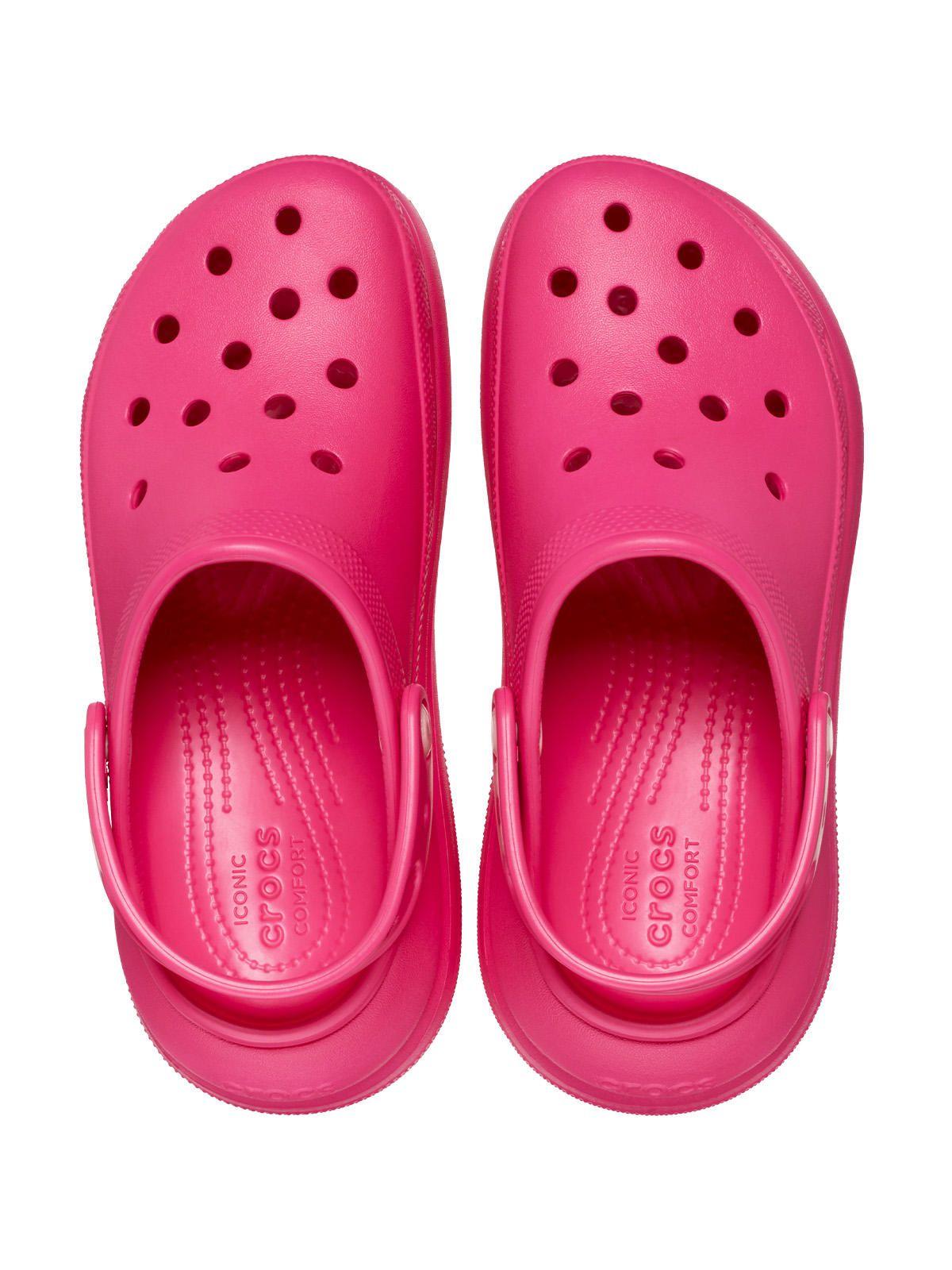 Zueco Crocs Mujer Crush Clog Rosado-4