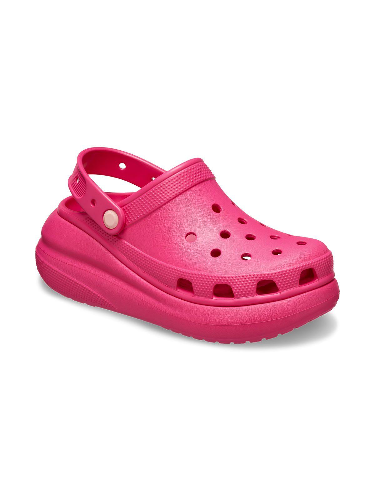 Zueco Crocs Mujer Crush Clog Rosado-6