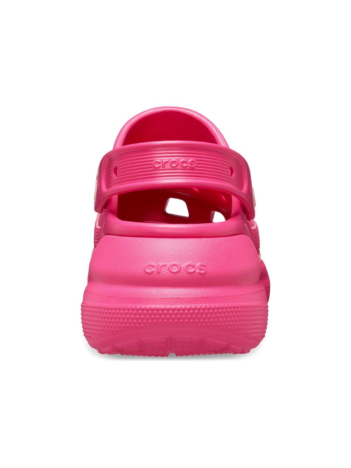 Zueco Crocs Mujer Crush Clog Rosado-7