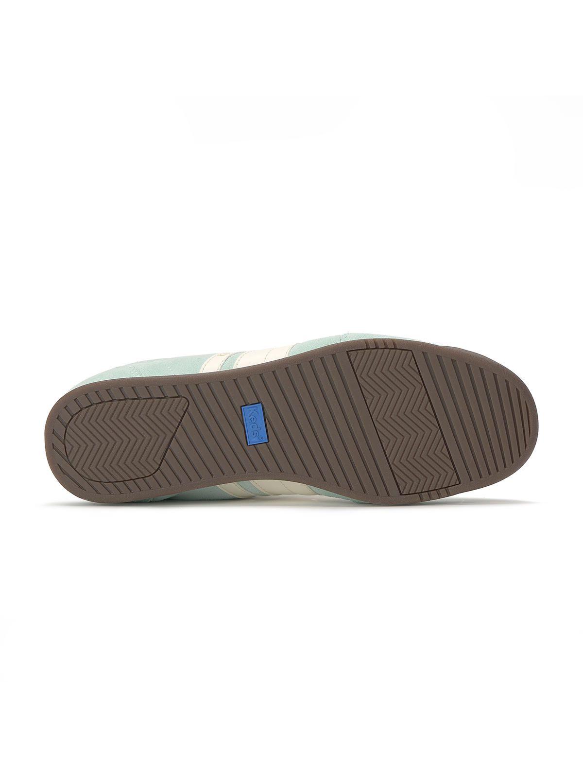 Zapatilla Cuero Mujer Revival Gamuza Menta-6