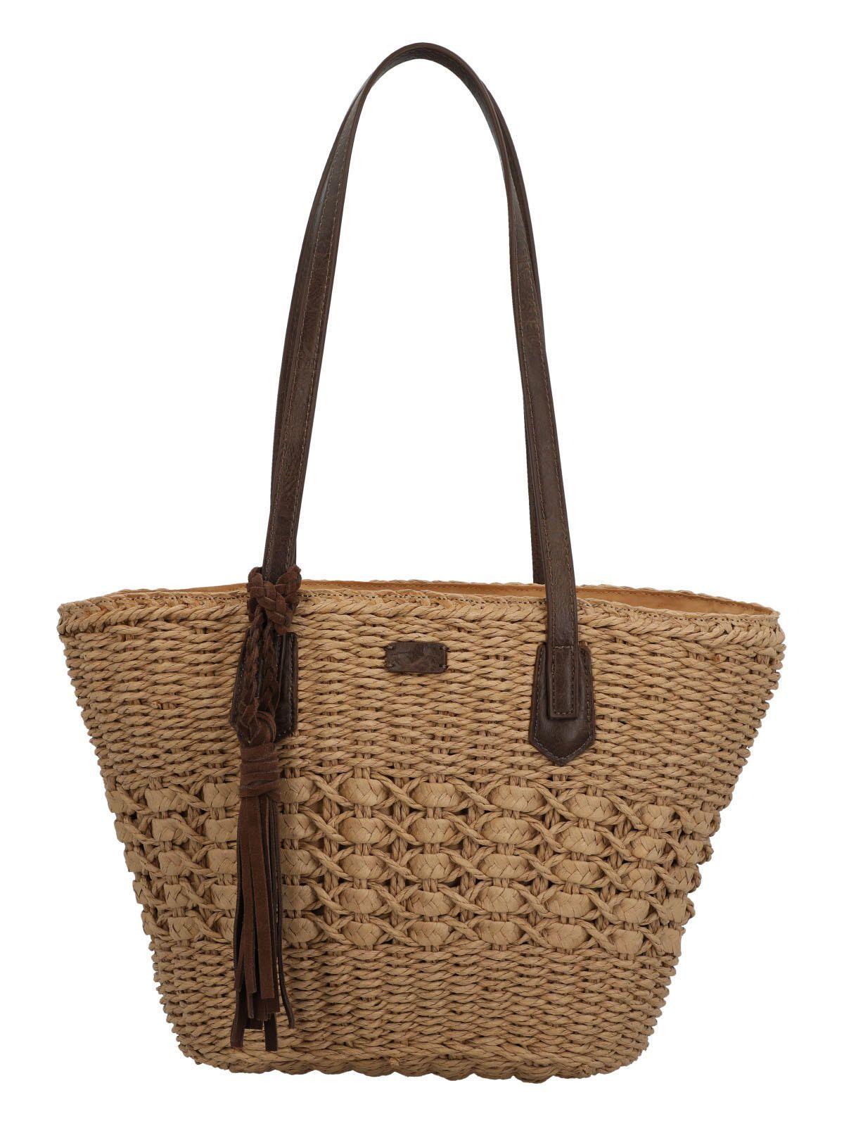 Cartera Papel Mujer Rkf Ivel Tote Beige -0
