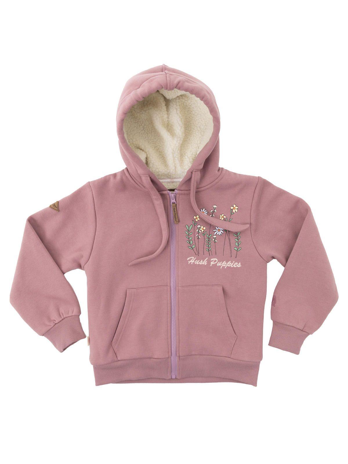 Poleron Lupe Niña Rosado-0