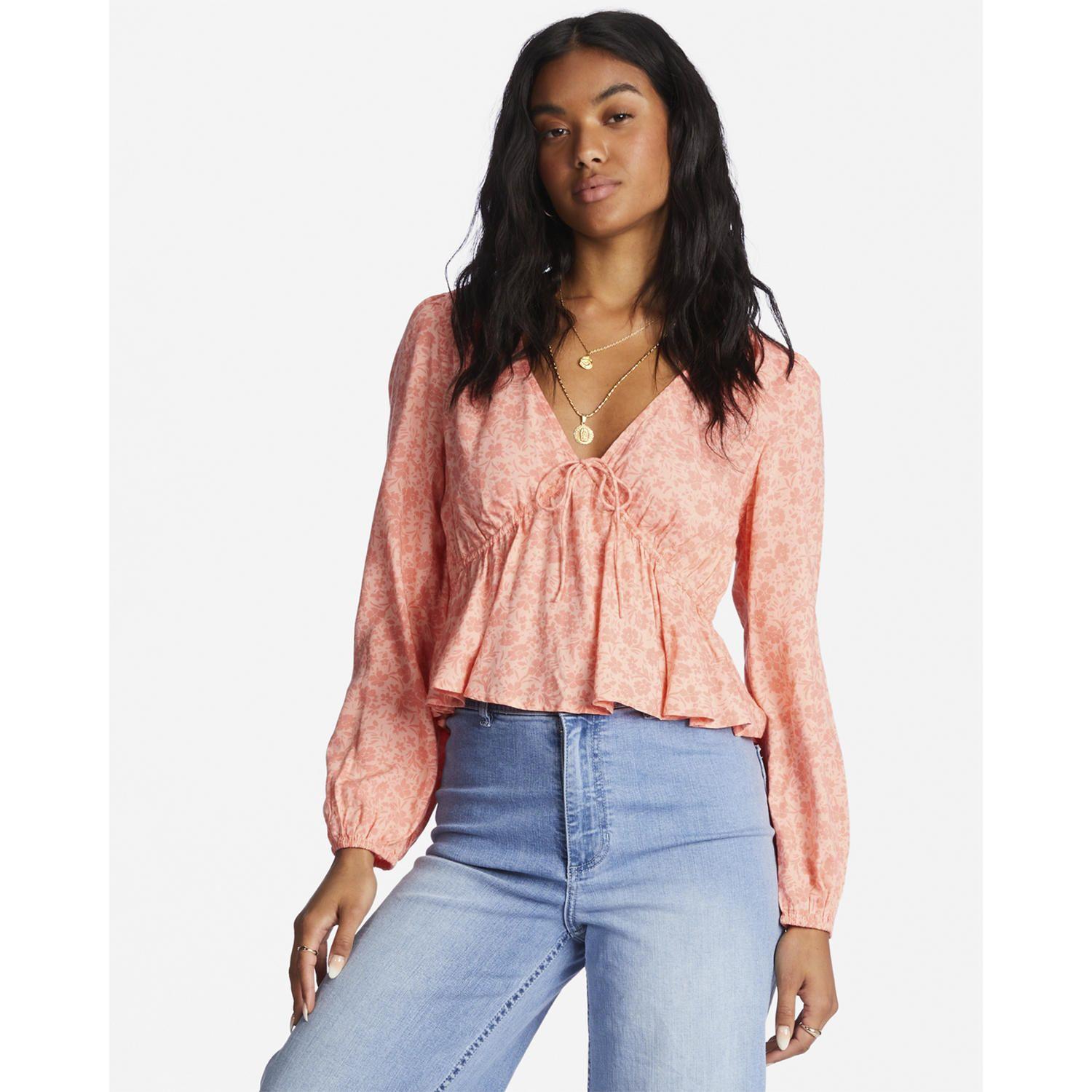 Blusa M/L Mujer Time Goes By J Wvtp Rosado-0