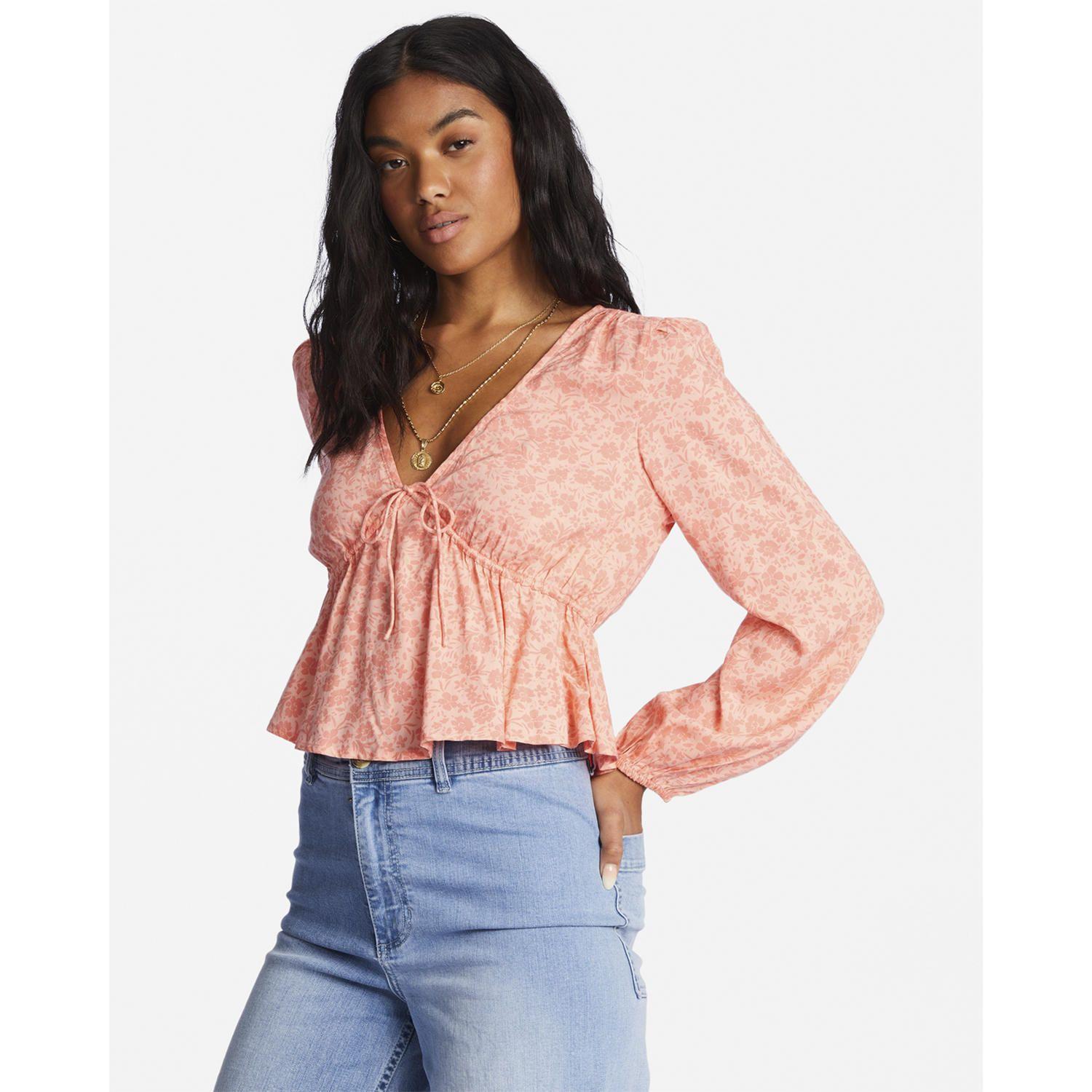 Blusa M/L Mujer Time Goes By J Wvtp Rosado-2