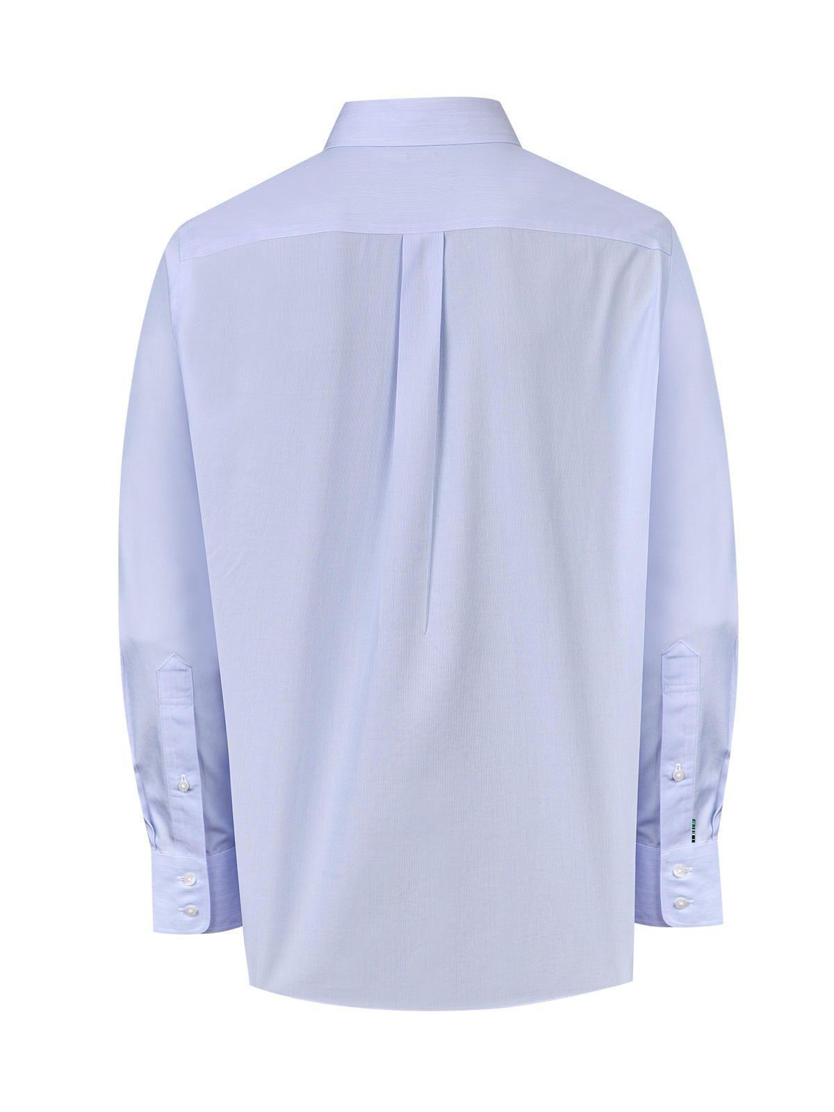 Camisa Cuello Italiano Hombre Wf Azulino-3