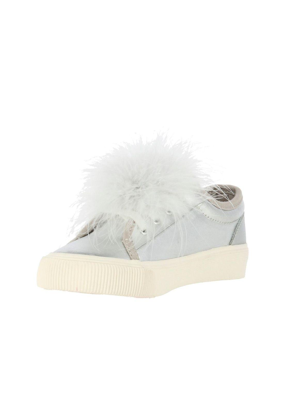 Zapatilla Nylon Rita Plateado-3
