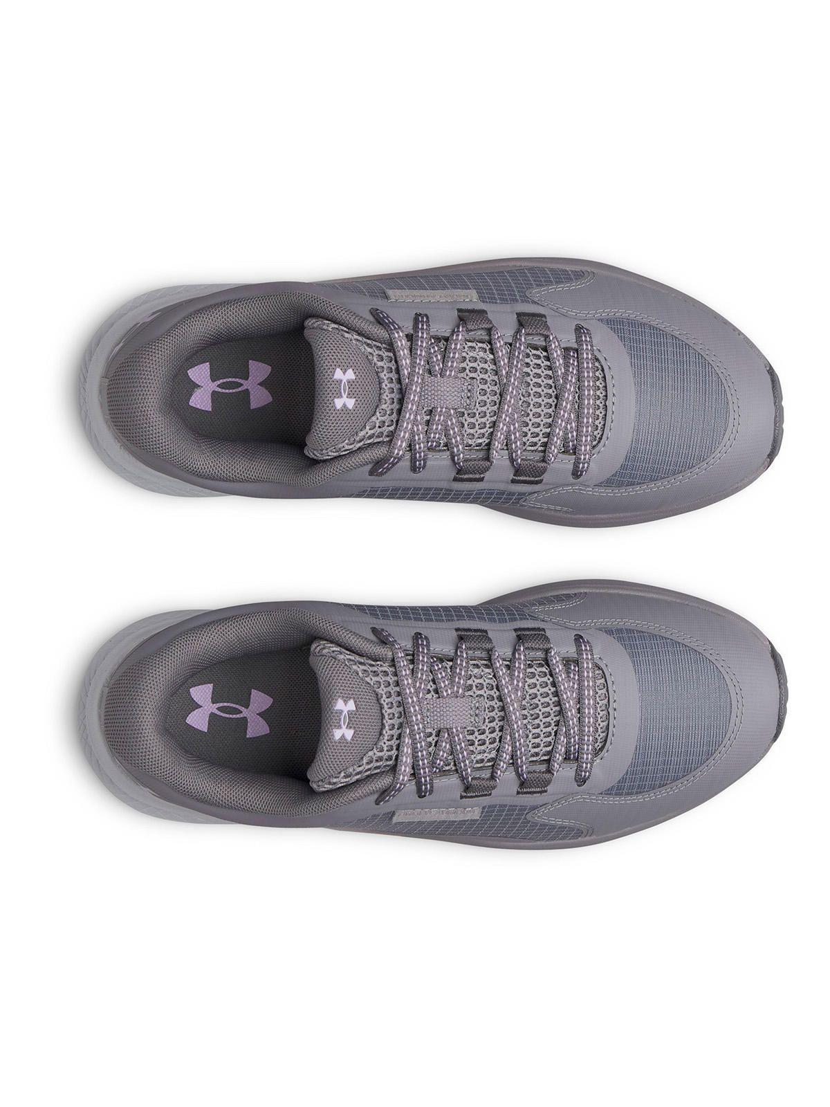 Zapatilla Mujer UA Bandit Trail 3 Gris-4