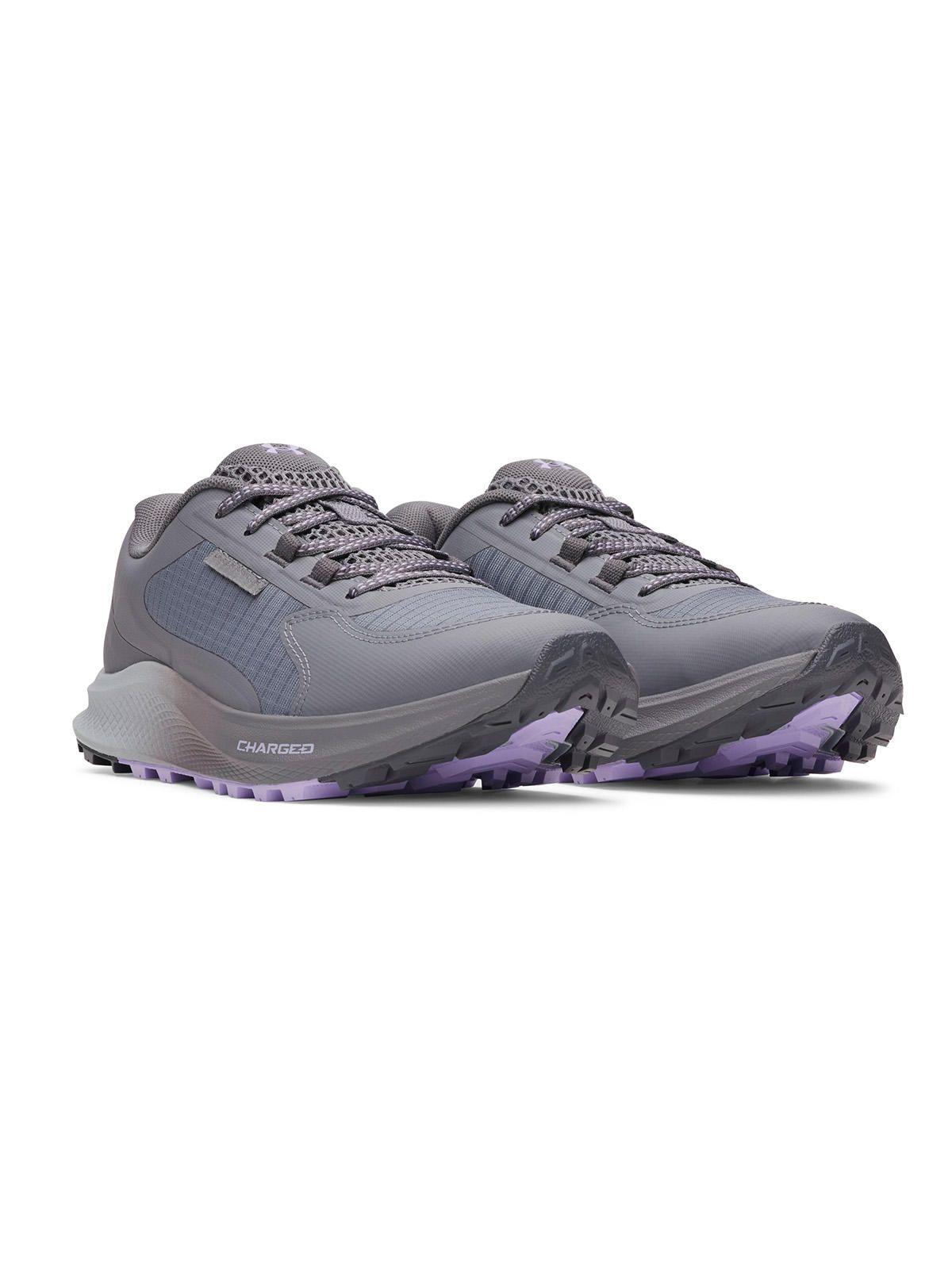 Zapatilla Mujer UA Bandit Trail 3 Gris-5
