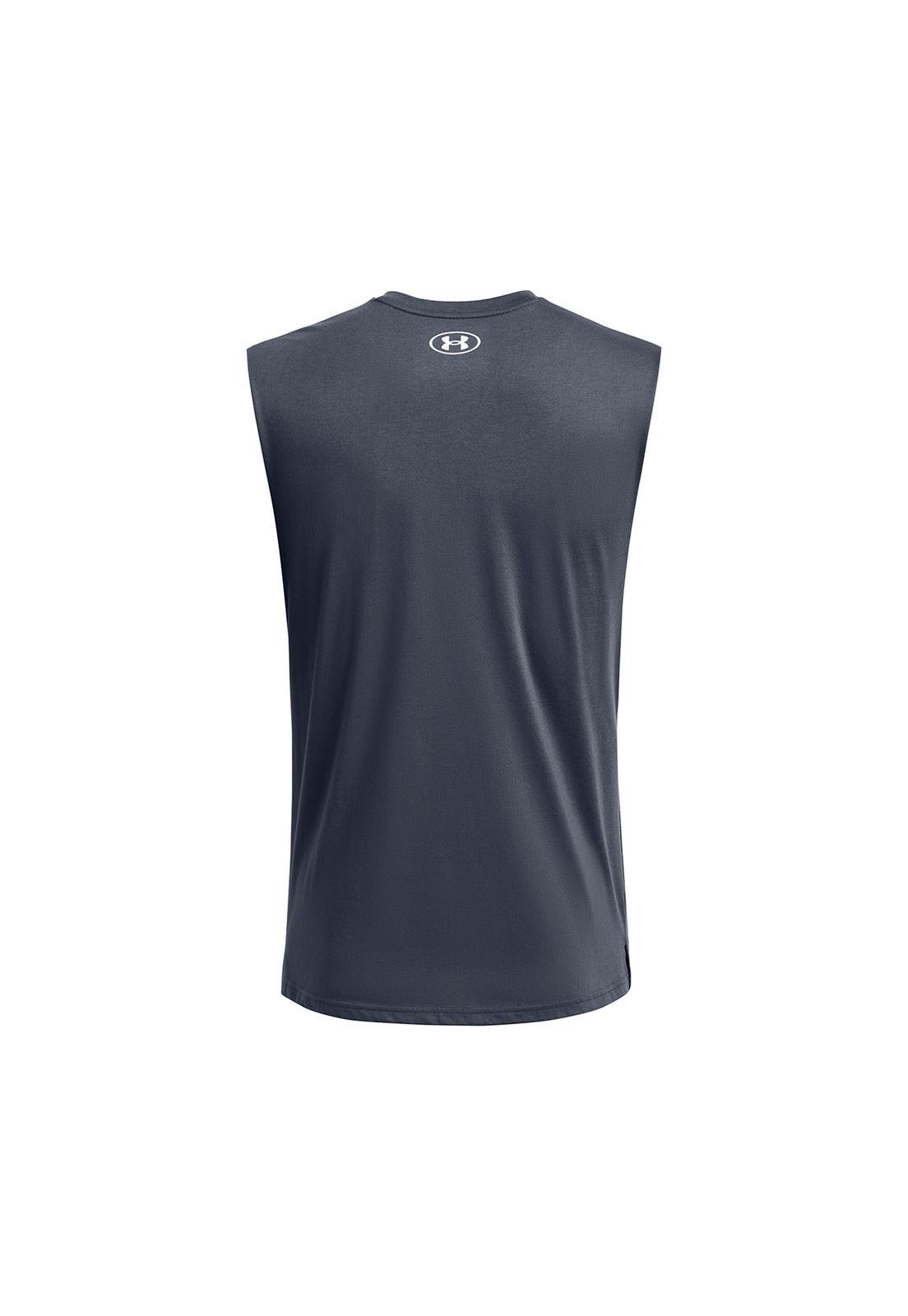Polera sin mangas Project Rock hombre Gris-1