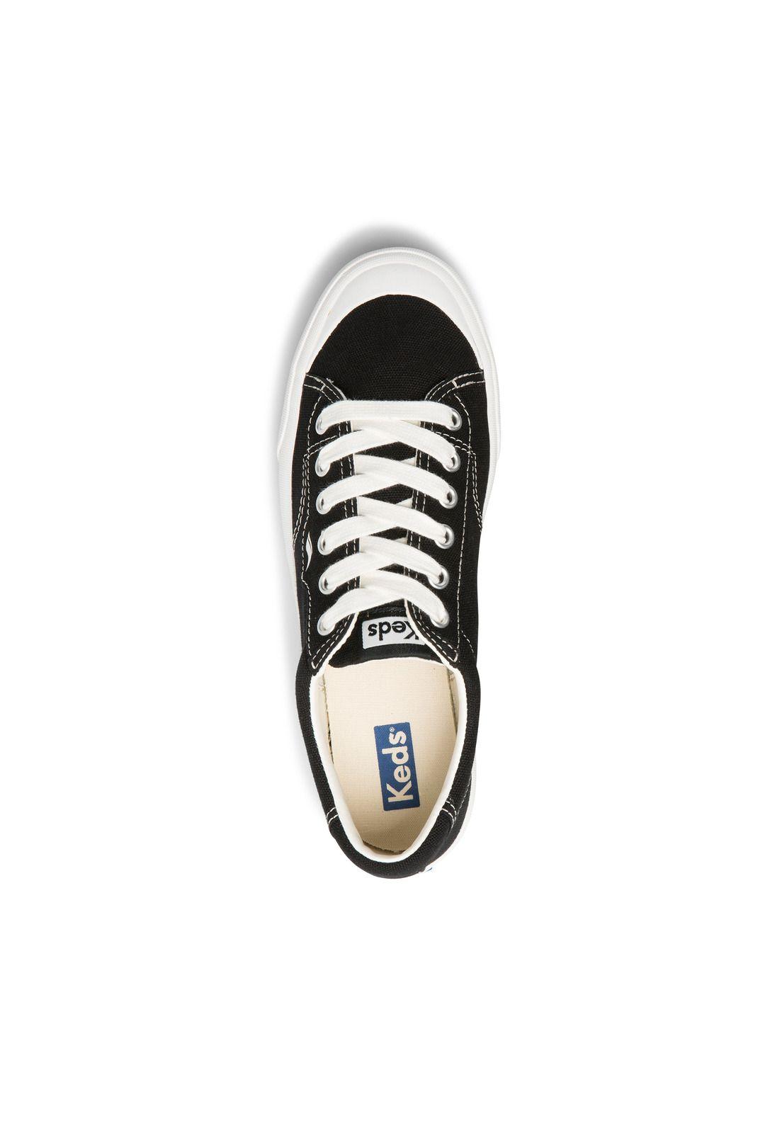 Zapatilla Mujer Crew Kick 75 Negro-4