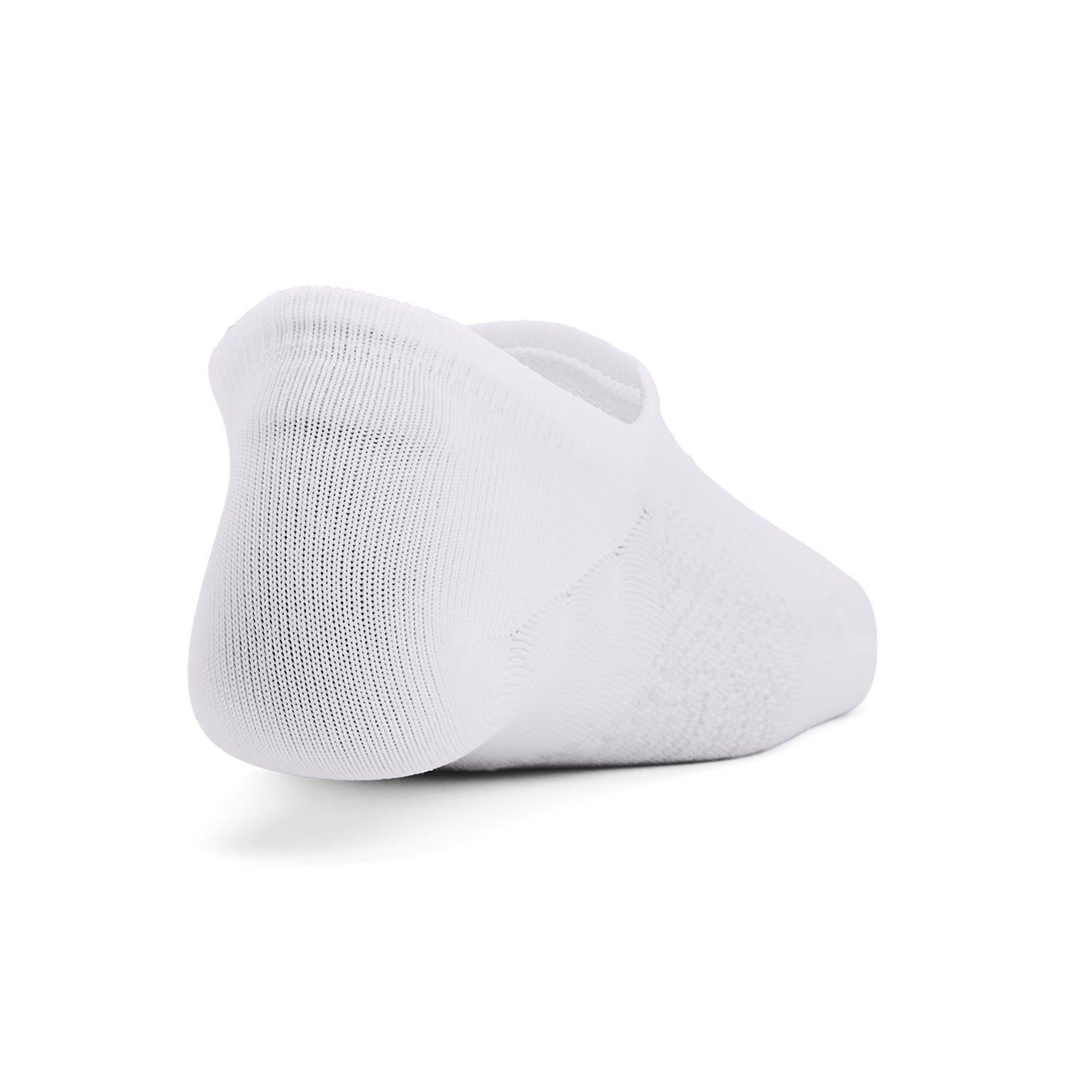 Calcetín Train Ua Breathe Lite Ultr Blanco Mujer-1