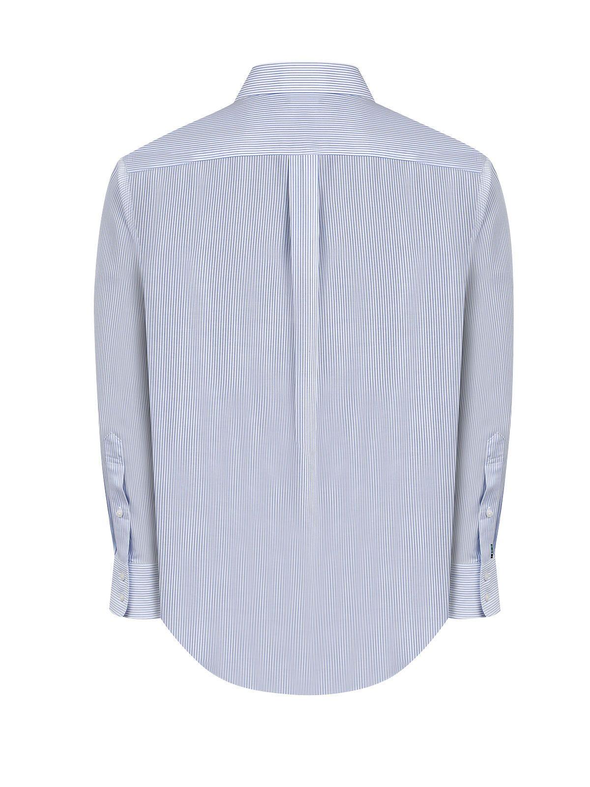 Camisa Cuello Italiano Celeste WF Hombre -3