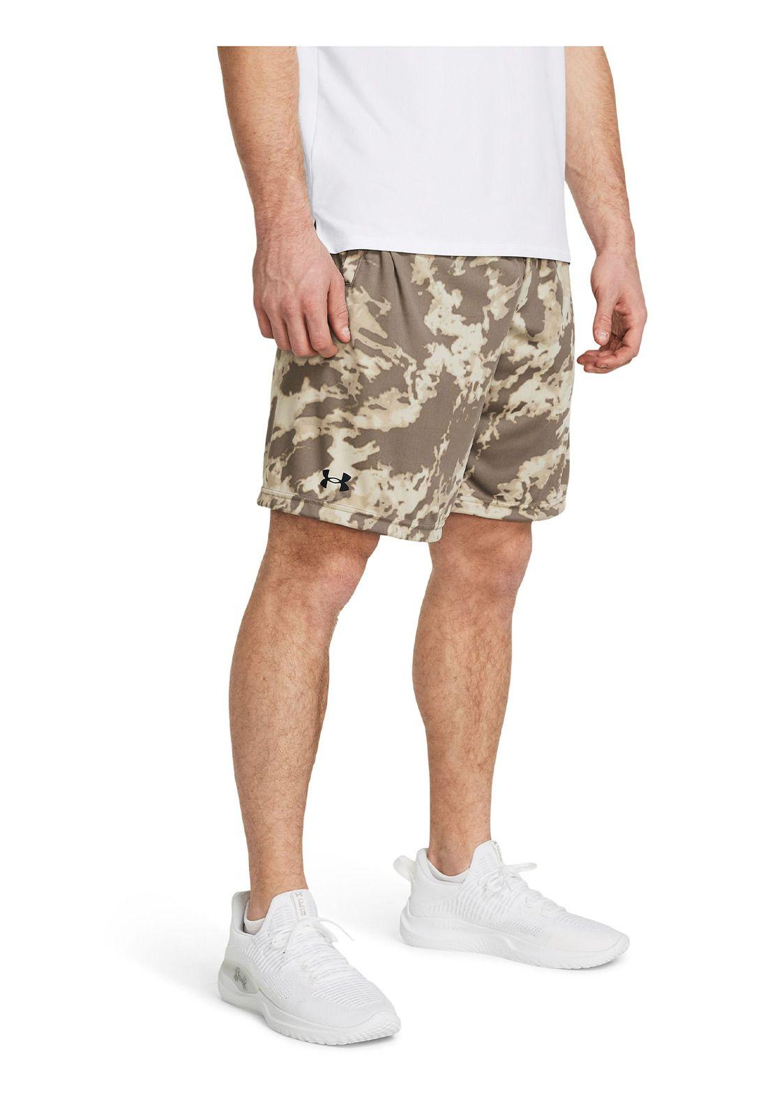 Shorts UA Tech para Hombre Café-0