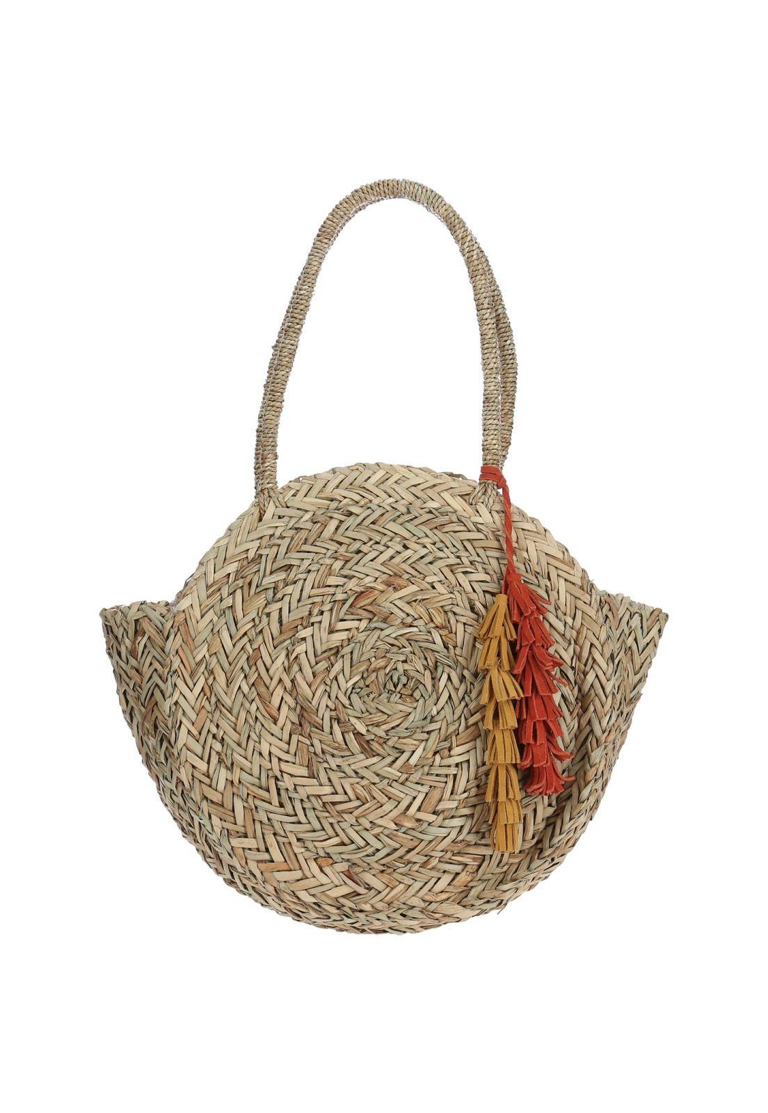 Cartera Rafia Moss Tote-0