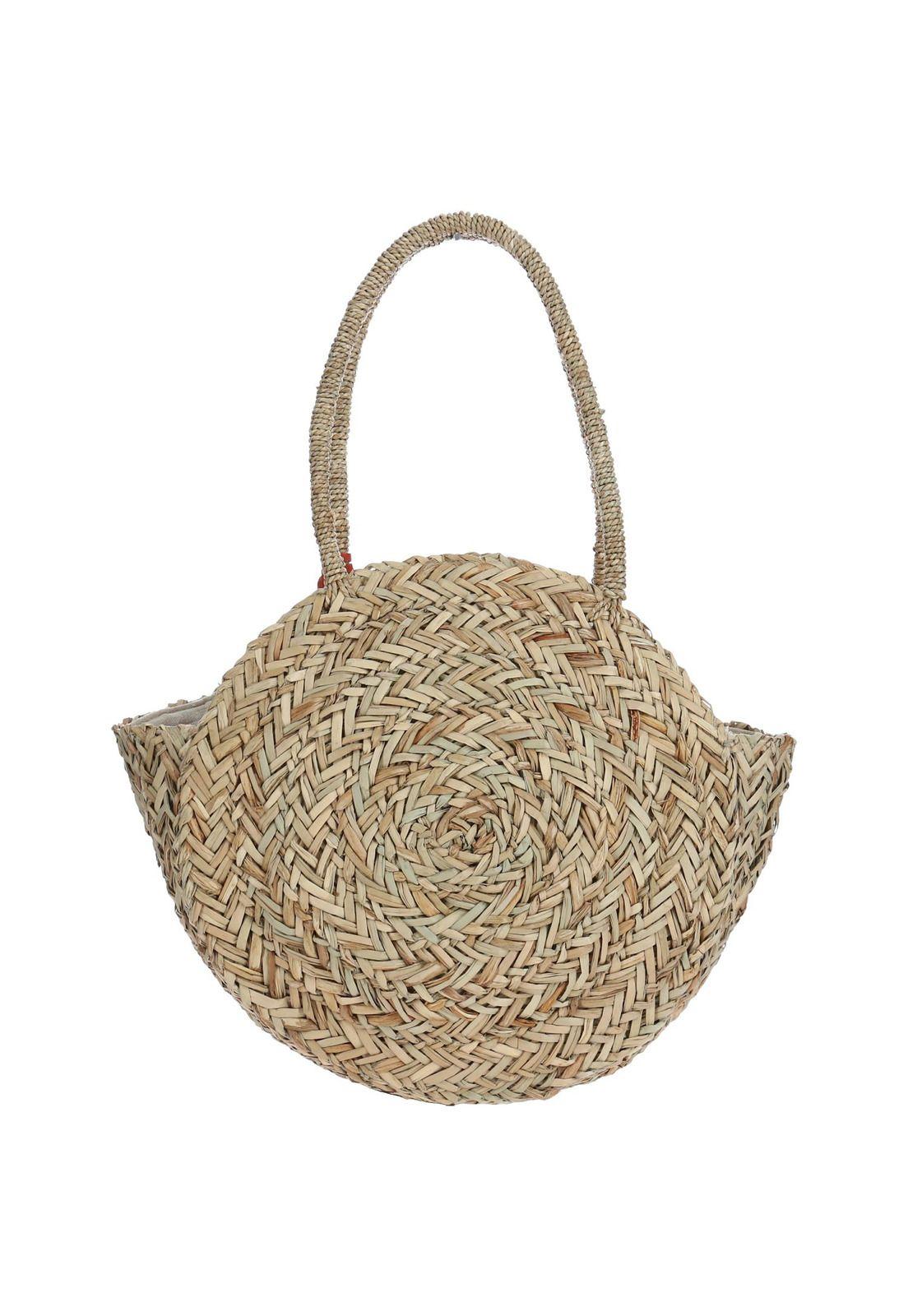Cartera Rafia Moss Tote-3