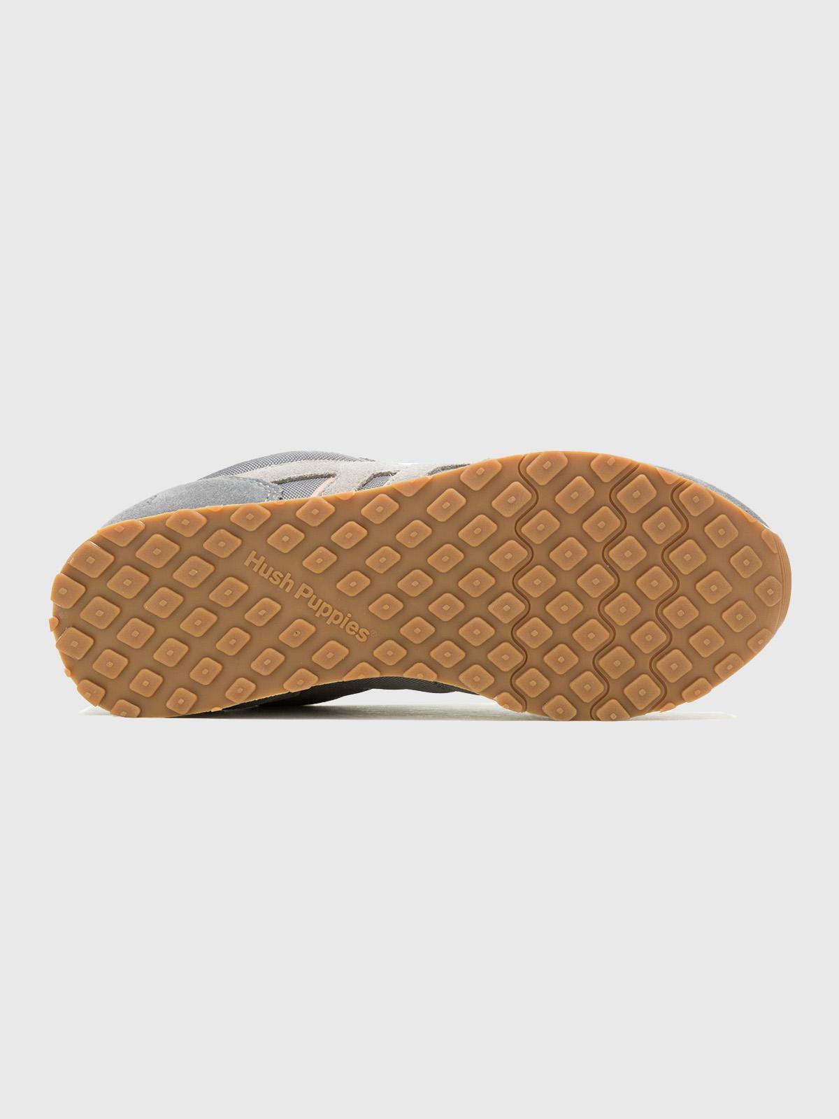 Zapatilla Cuero Gris Oscuro Mujer Seventy8 -5