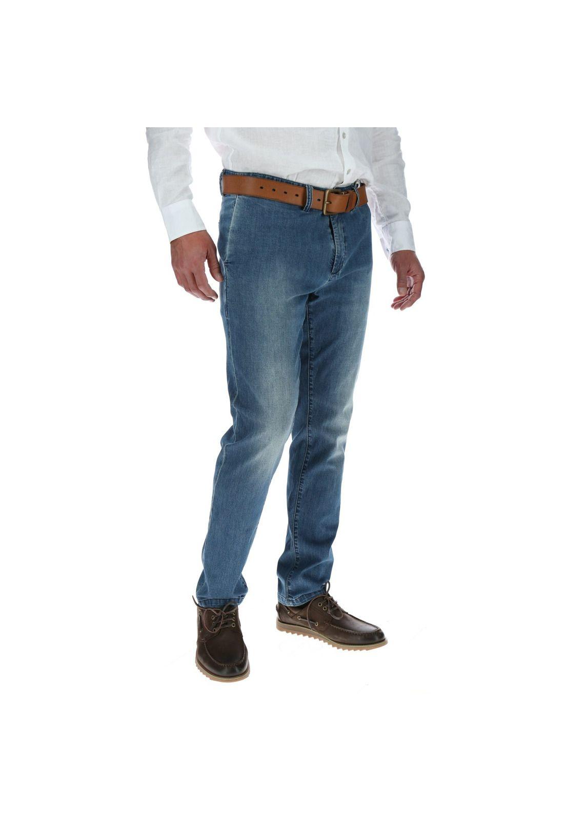 Jeans Hombre Classic Azul-3