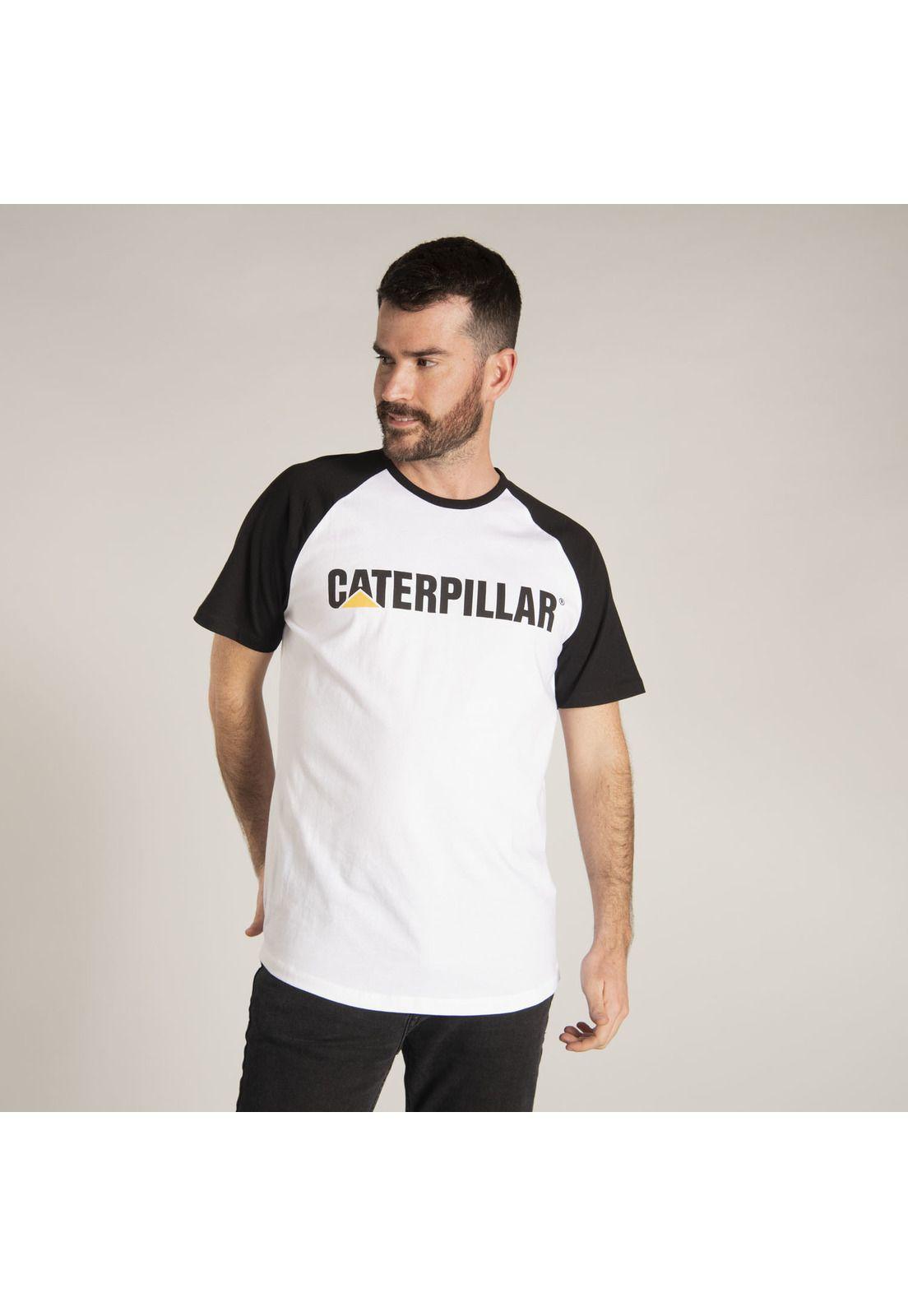 Polera M/C Hombre Logo Team Tee Blanco-0