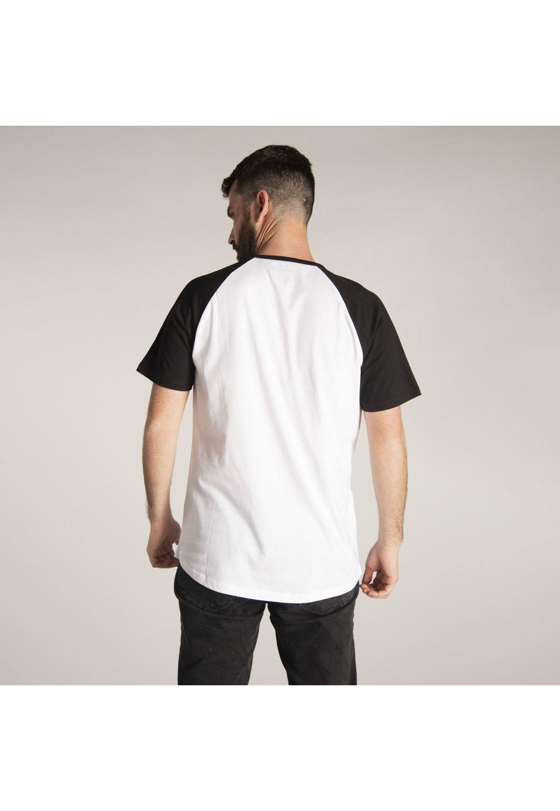 Polera M/C Hombre Logo Team Tee Blanco-2
