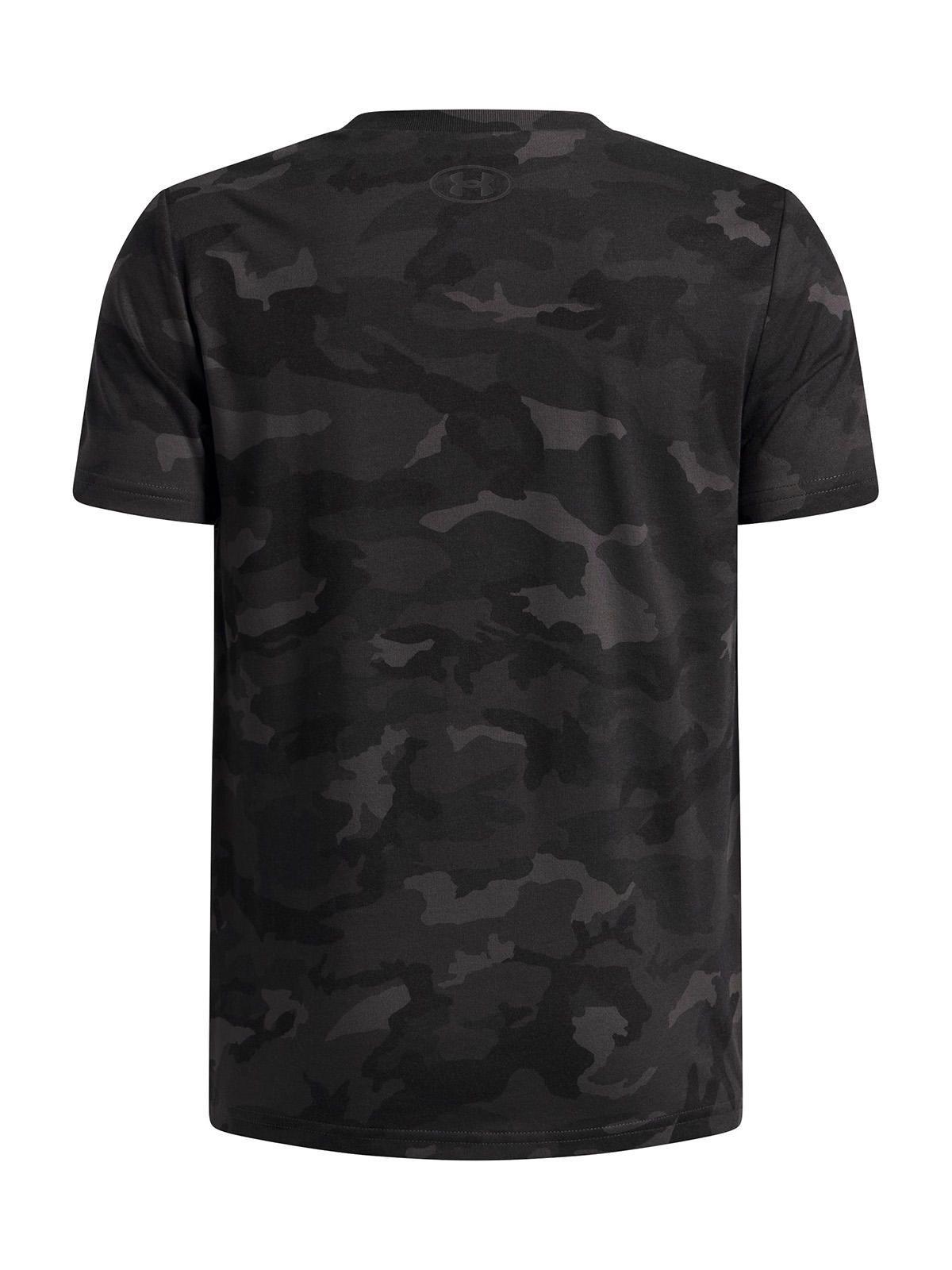 Polera M/C Niño B Camo Aop Ss Negro-1