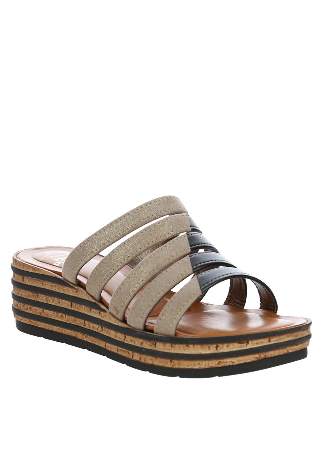 Sandalia  Mujer Morano Beige-0