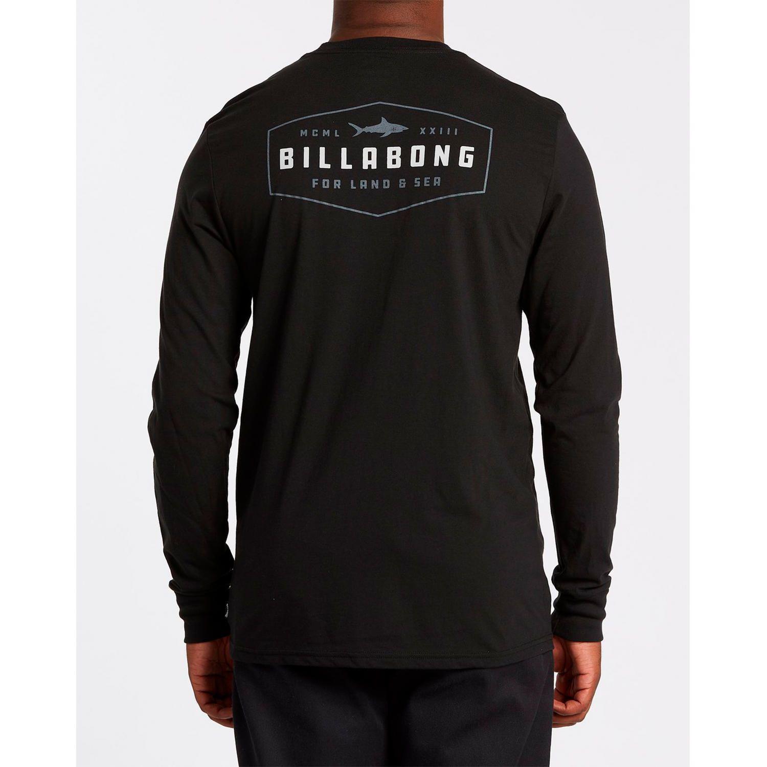 Polera M/L  Diamond Adiv Ls Negro Hombre-2