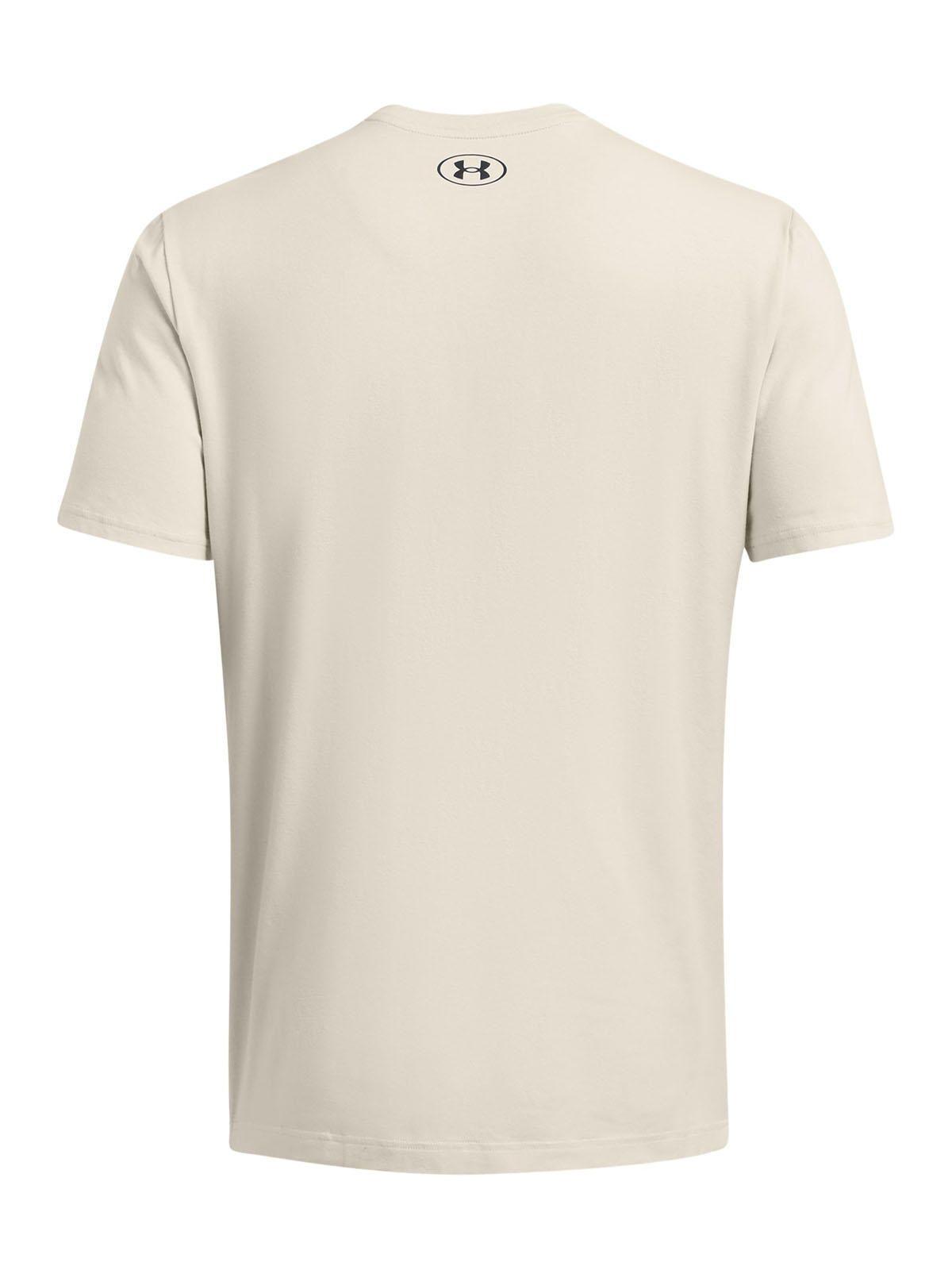 Polera manga corta Glitch hombre Blanco-1