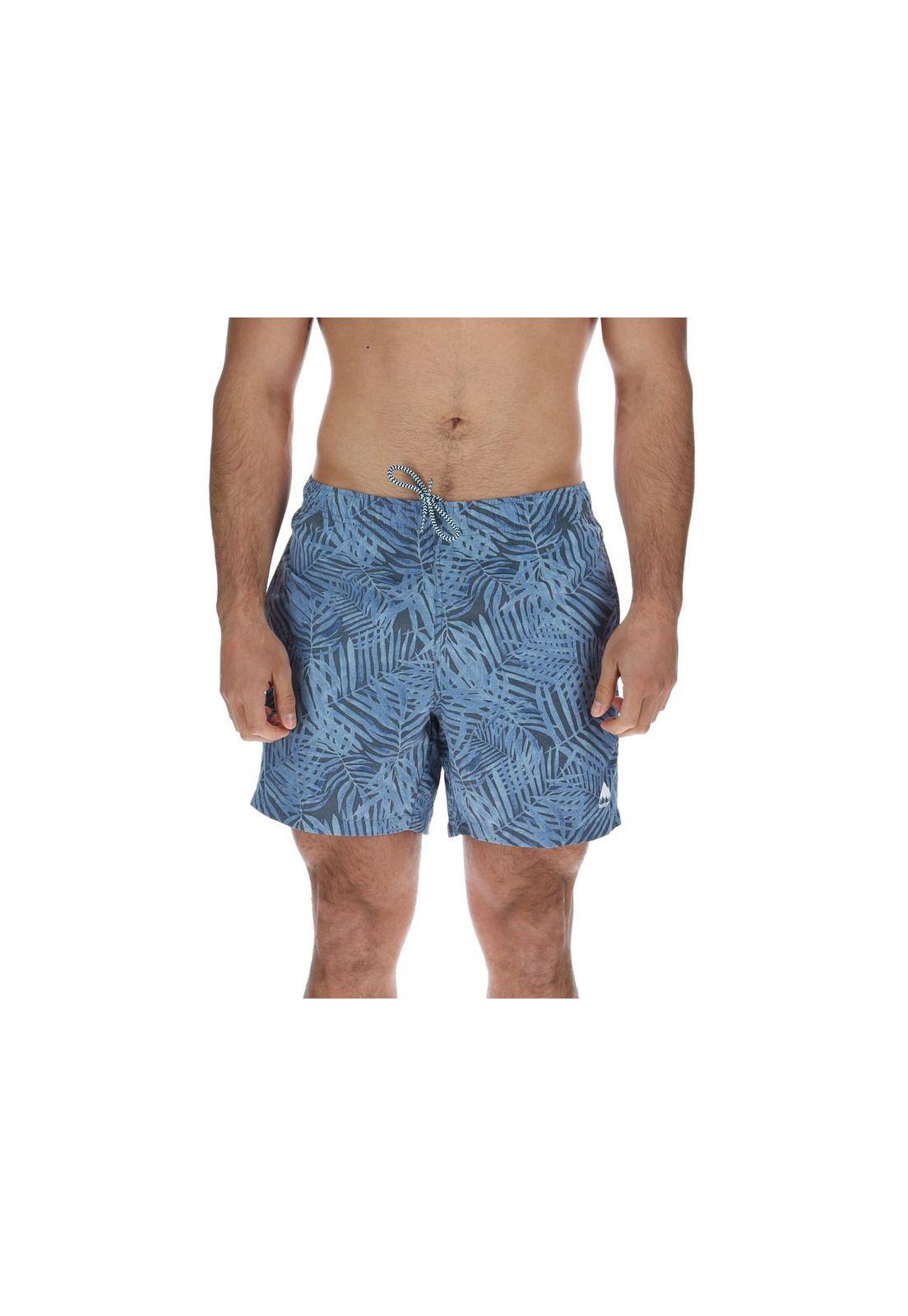 Traje De Baño  Hombre Boardshort Azul Petróleo-0