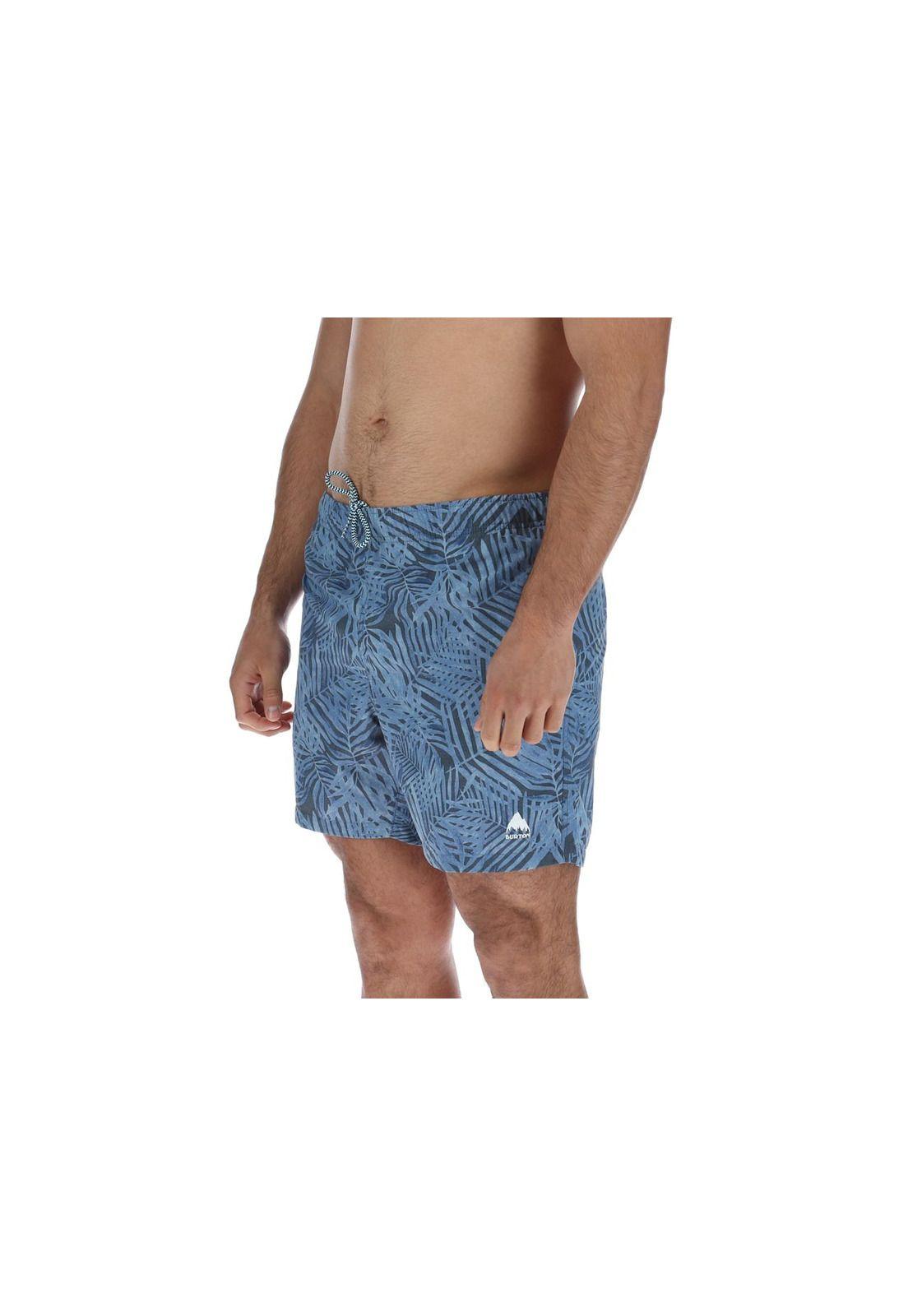 Traje De Baño  Hombre Boardshort Azul Petróleo-1
