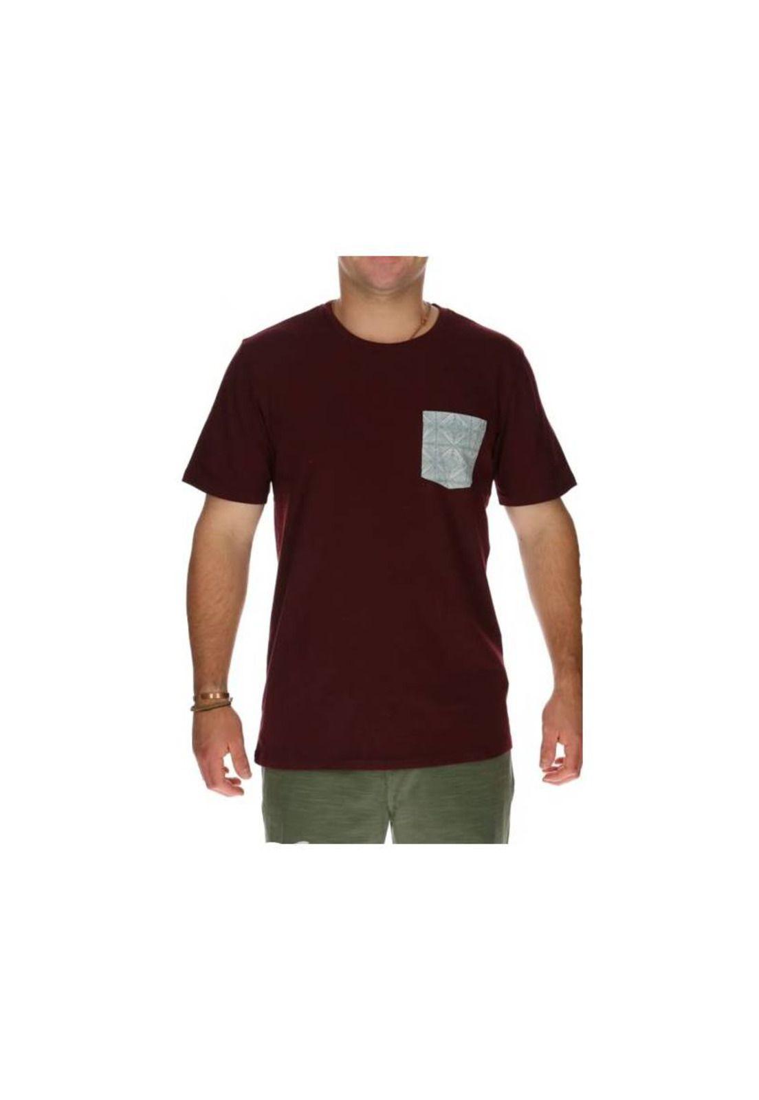 Polera M/C Masculino Bold Burdeo Burton-0