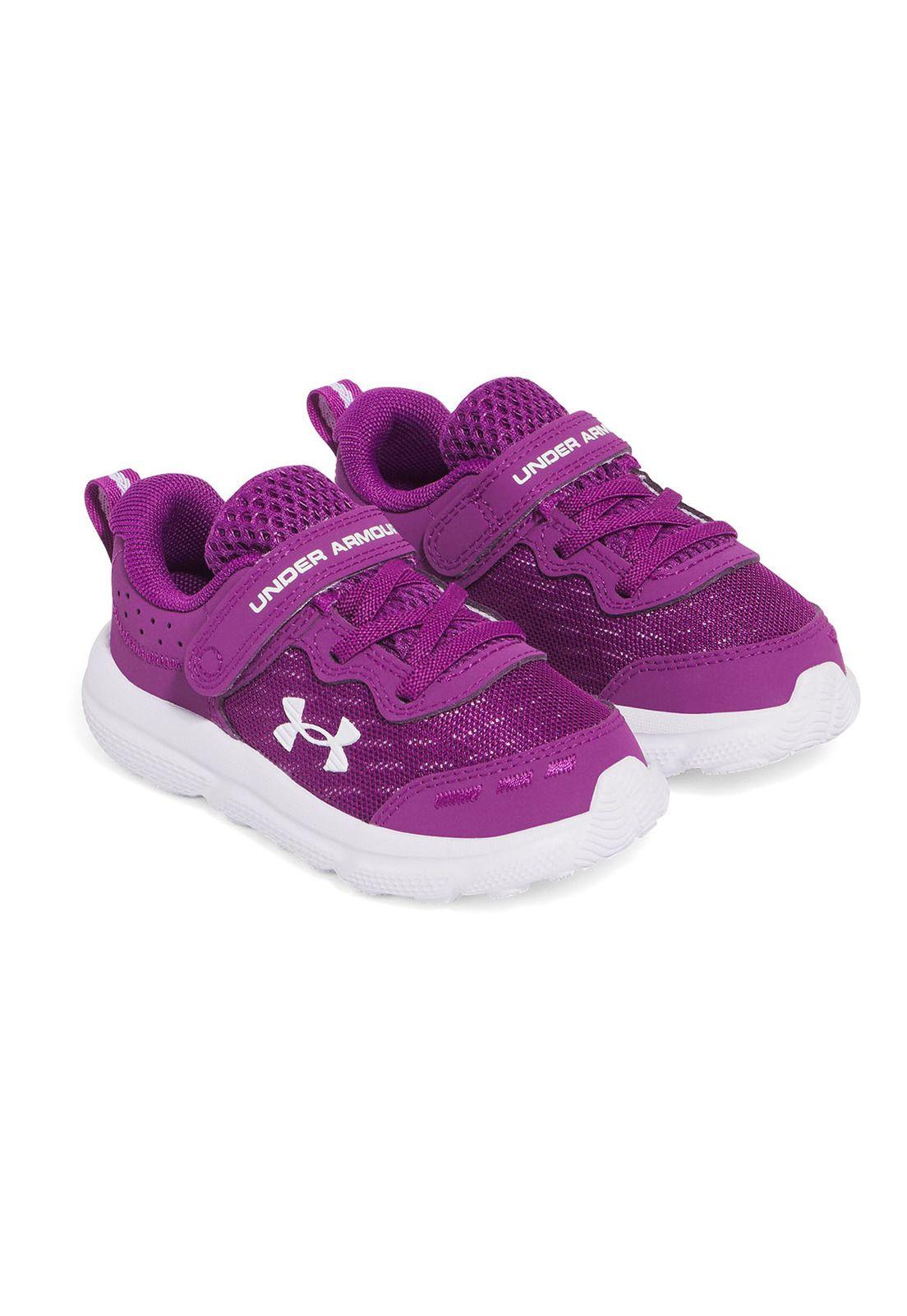 Zapatillas run Assert 10 ac niñas morado-5