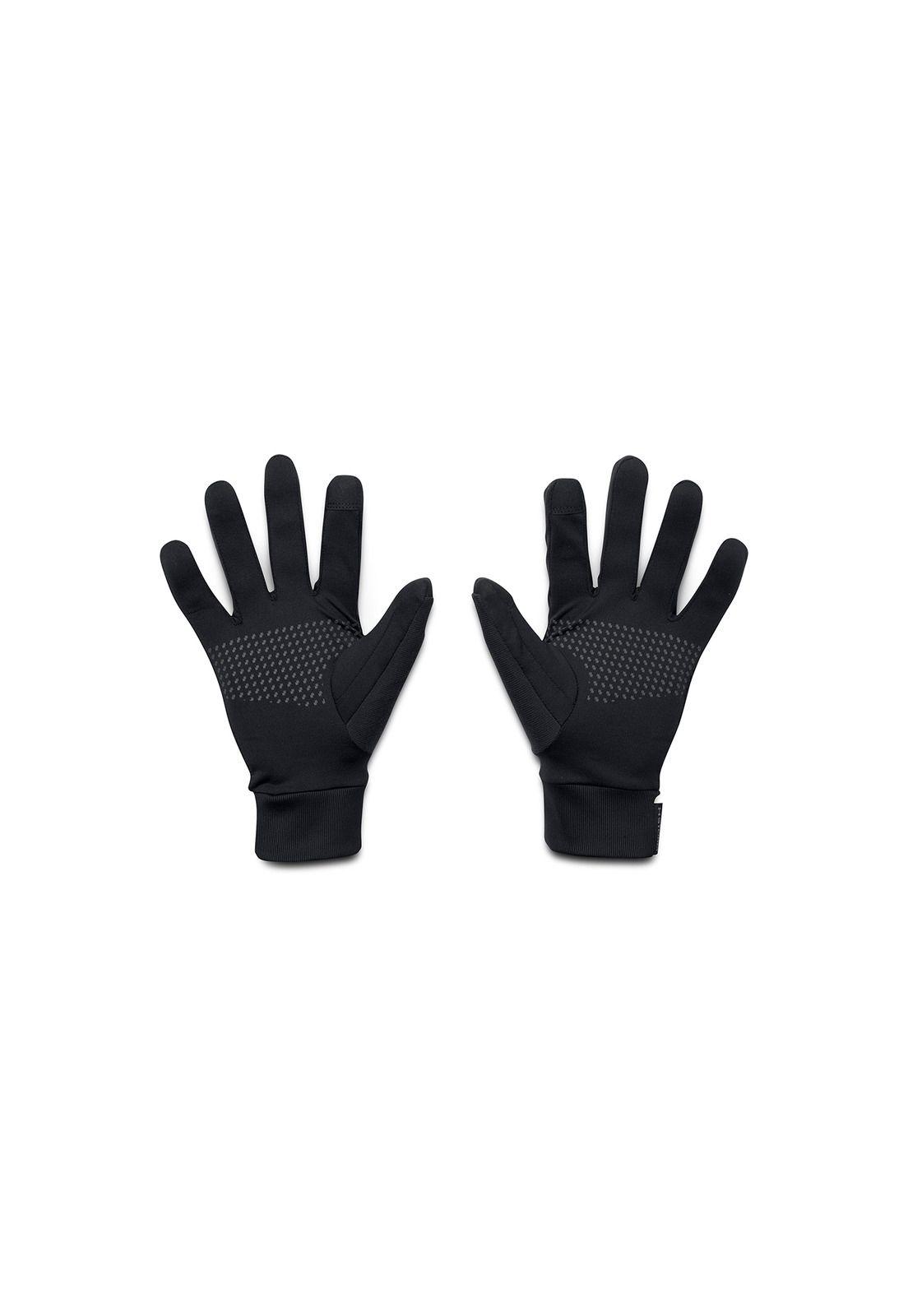 Guantes UA Storm Liner para hombre Negro-1
