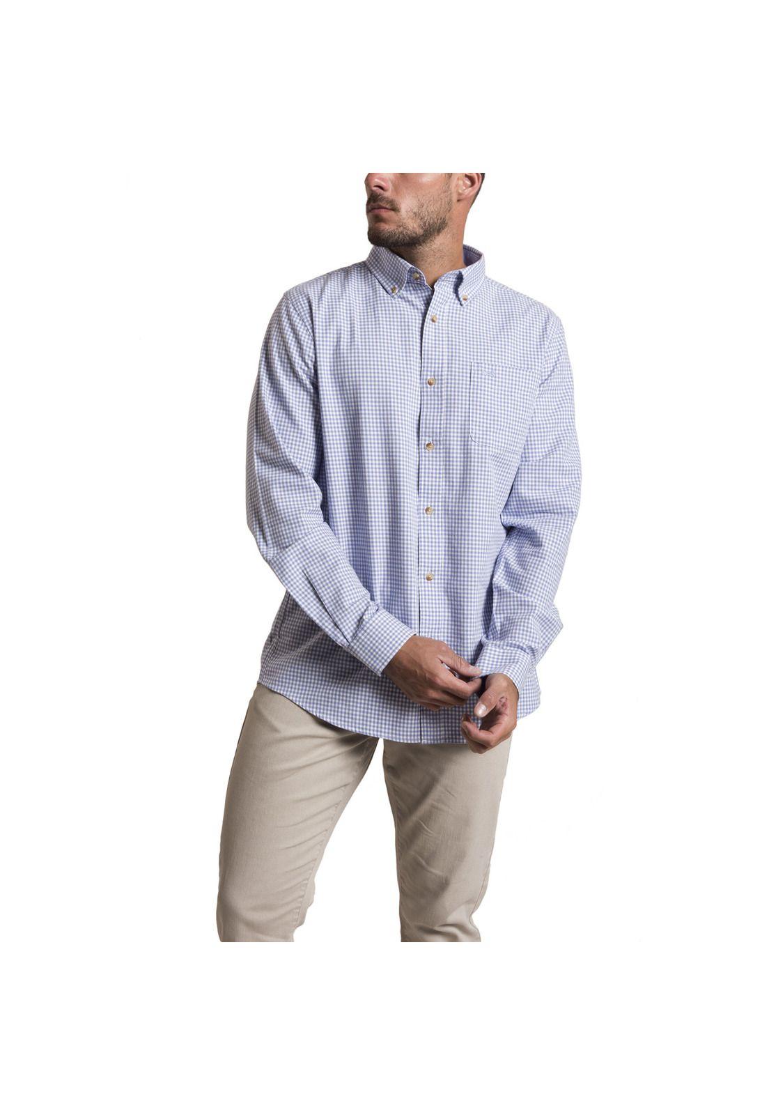 Camisa Viyella But Rockford Azul-0
