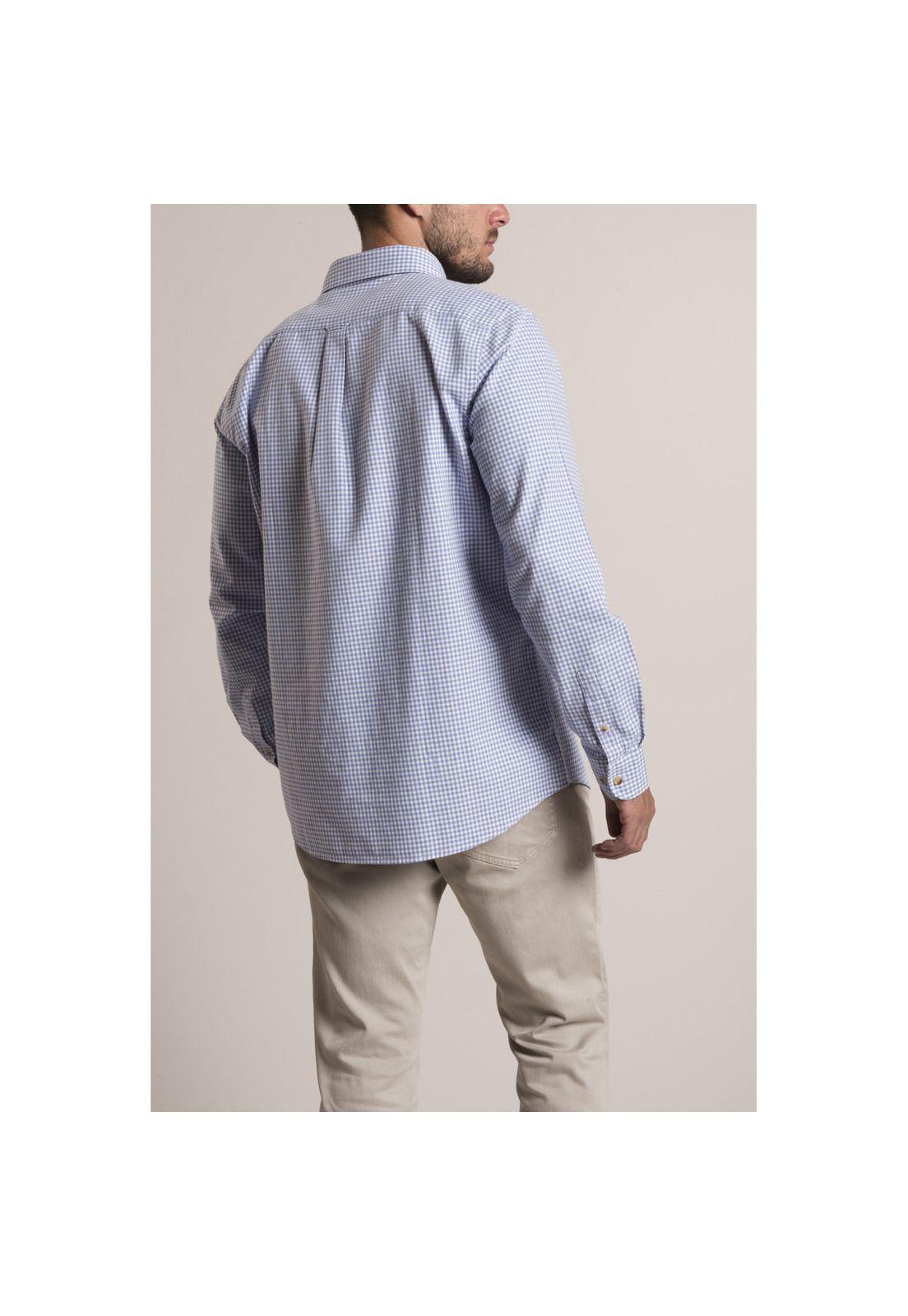 Camisa Viyella But Rockford Azul-2