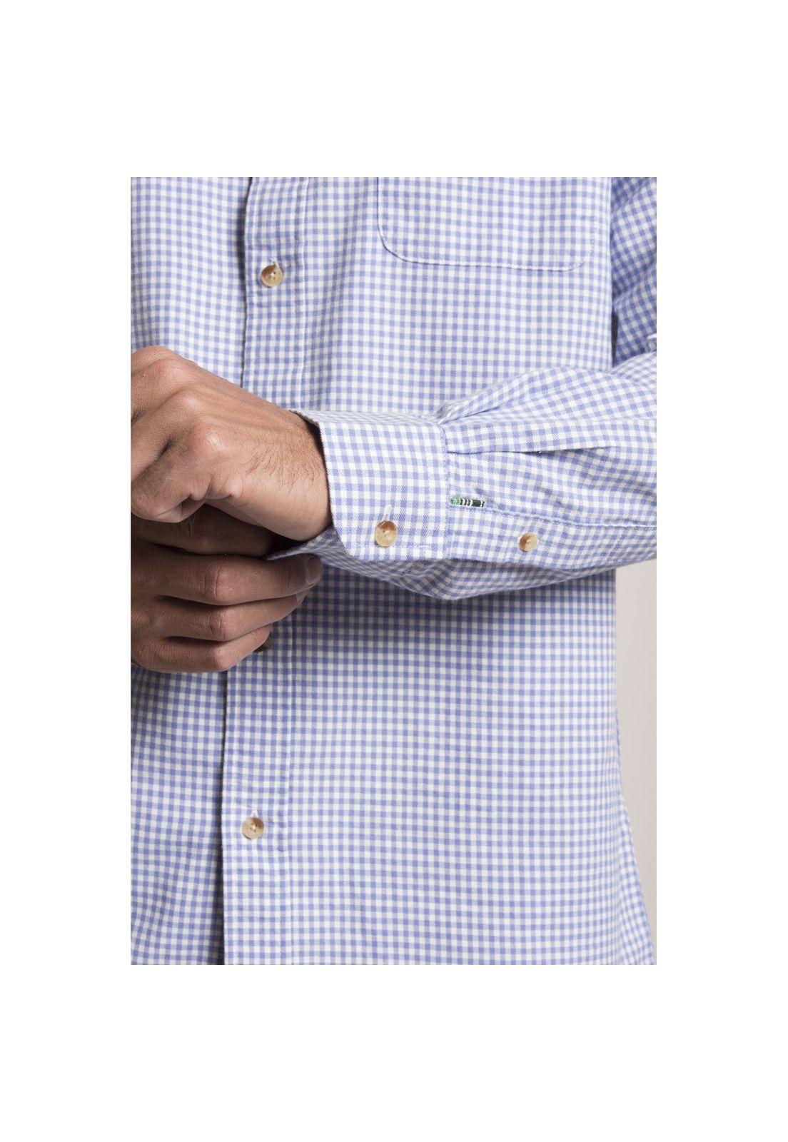 Camisa Viyella But Rockford Azul-4