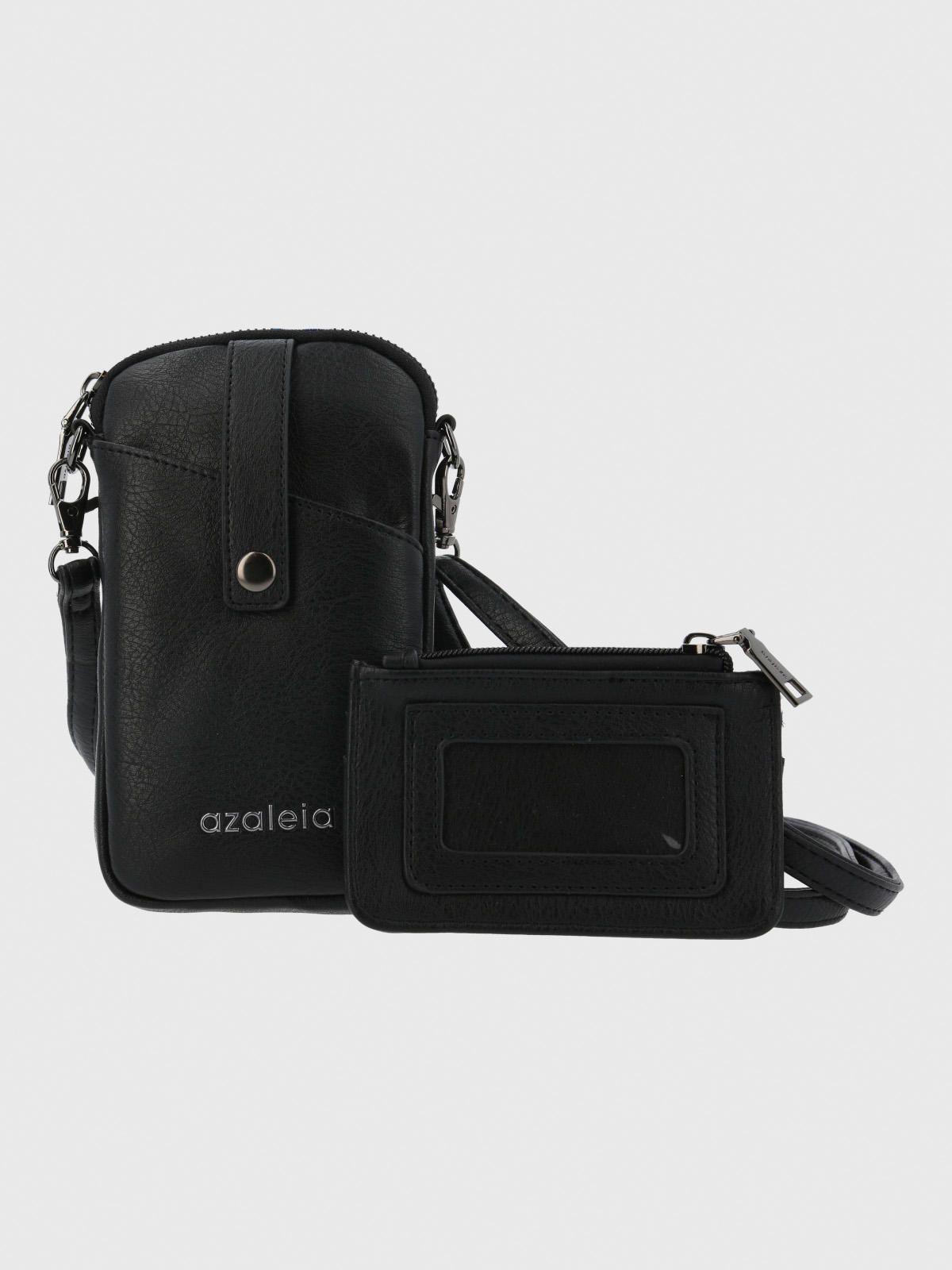Cartera Mujer Esther Cross Negro-2