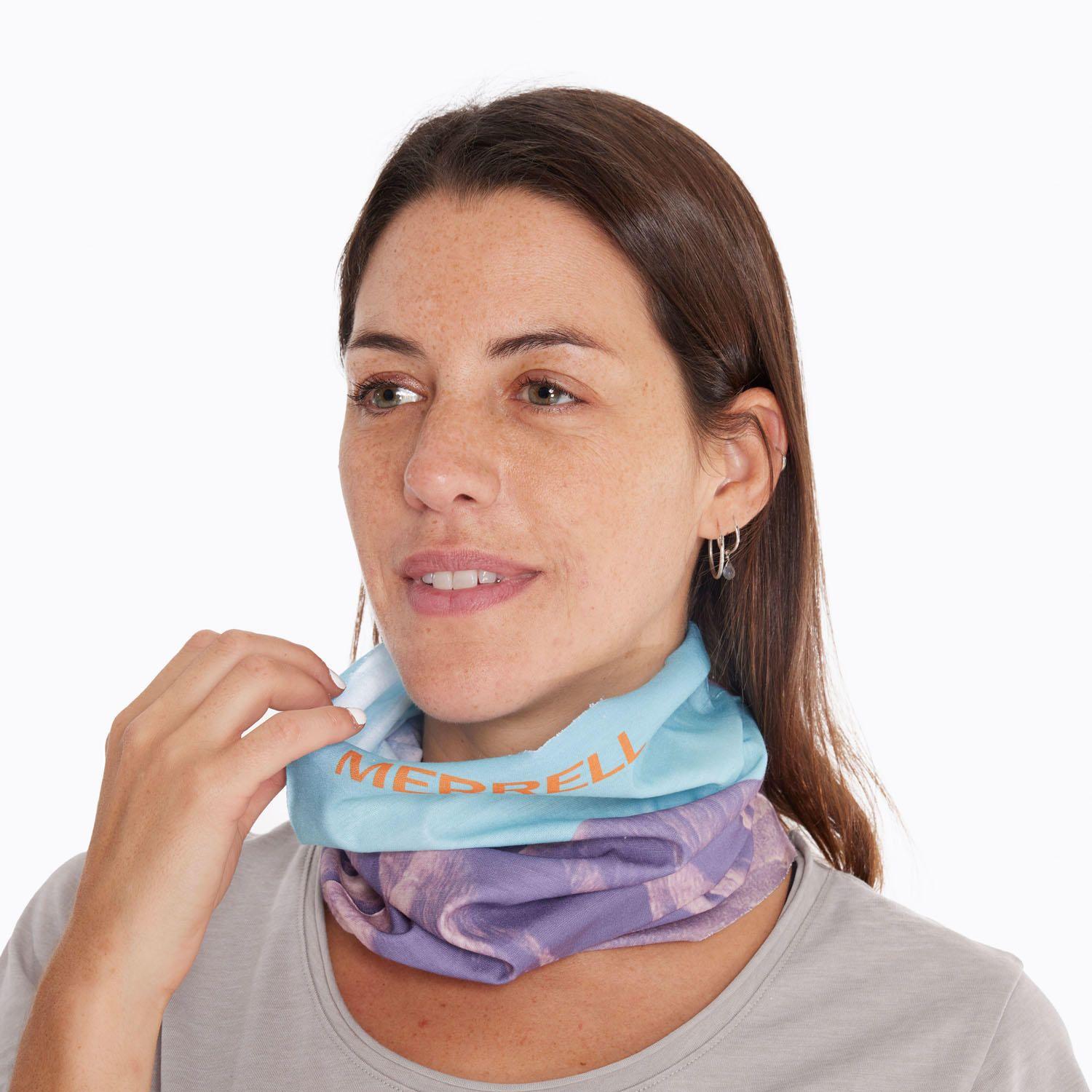 Cuello Unisex Light Neck Gaiter Celeste-1