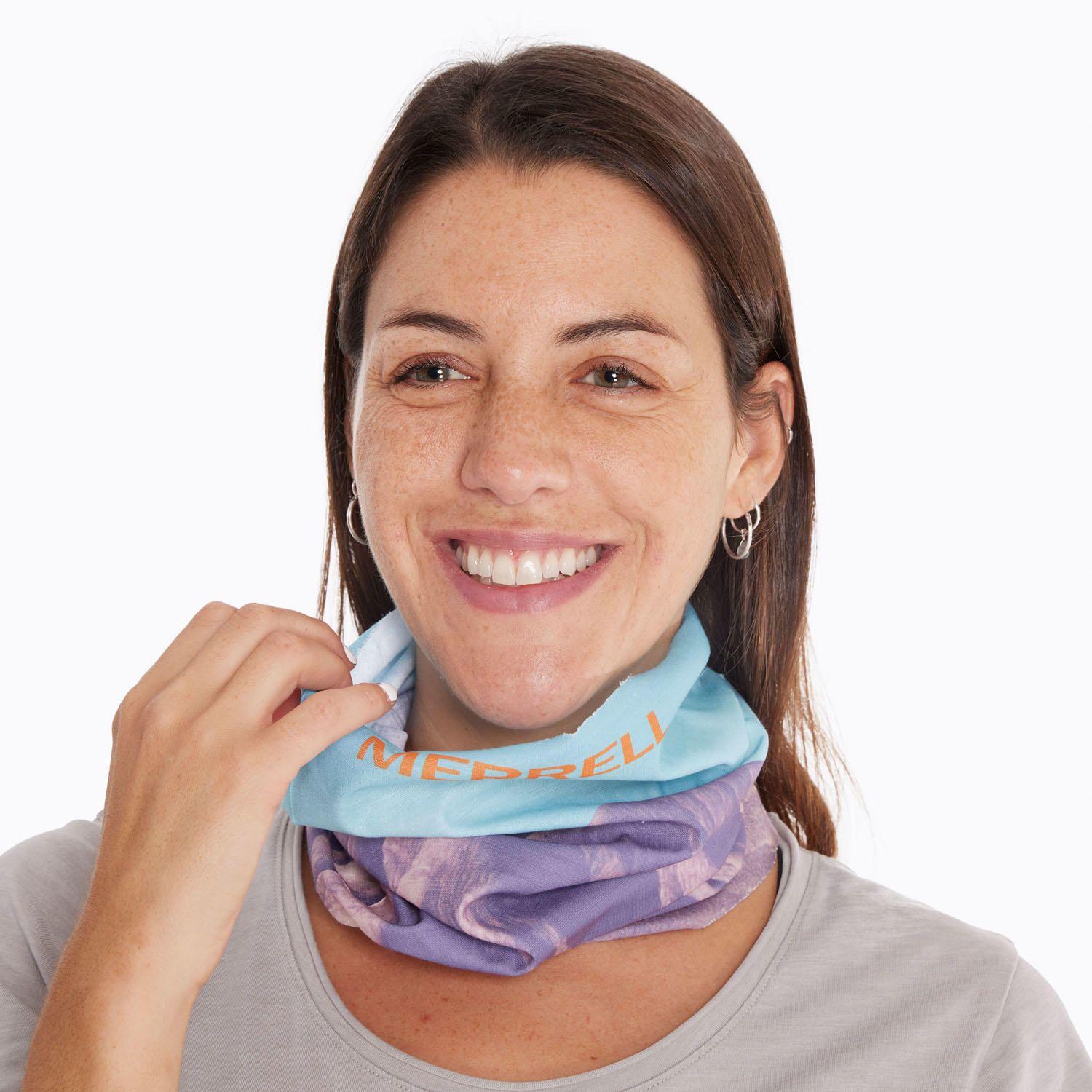 Cuello Unisex Light Neck Gaiter Celeste-2