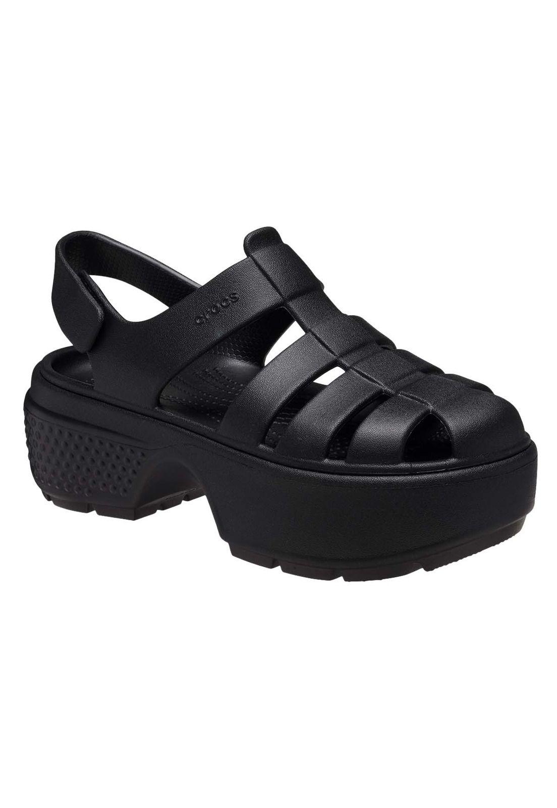 Sandalia Mujer Stomp Fisherman Sndl Negro-6