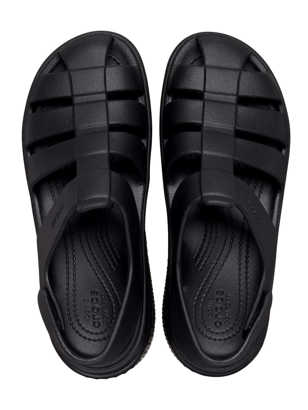 Sandalia Crocs Mujer Stomp Fisherman Sndl Negro-5