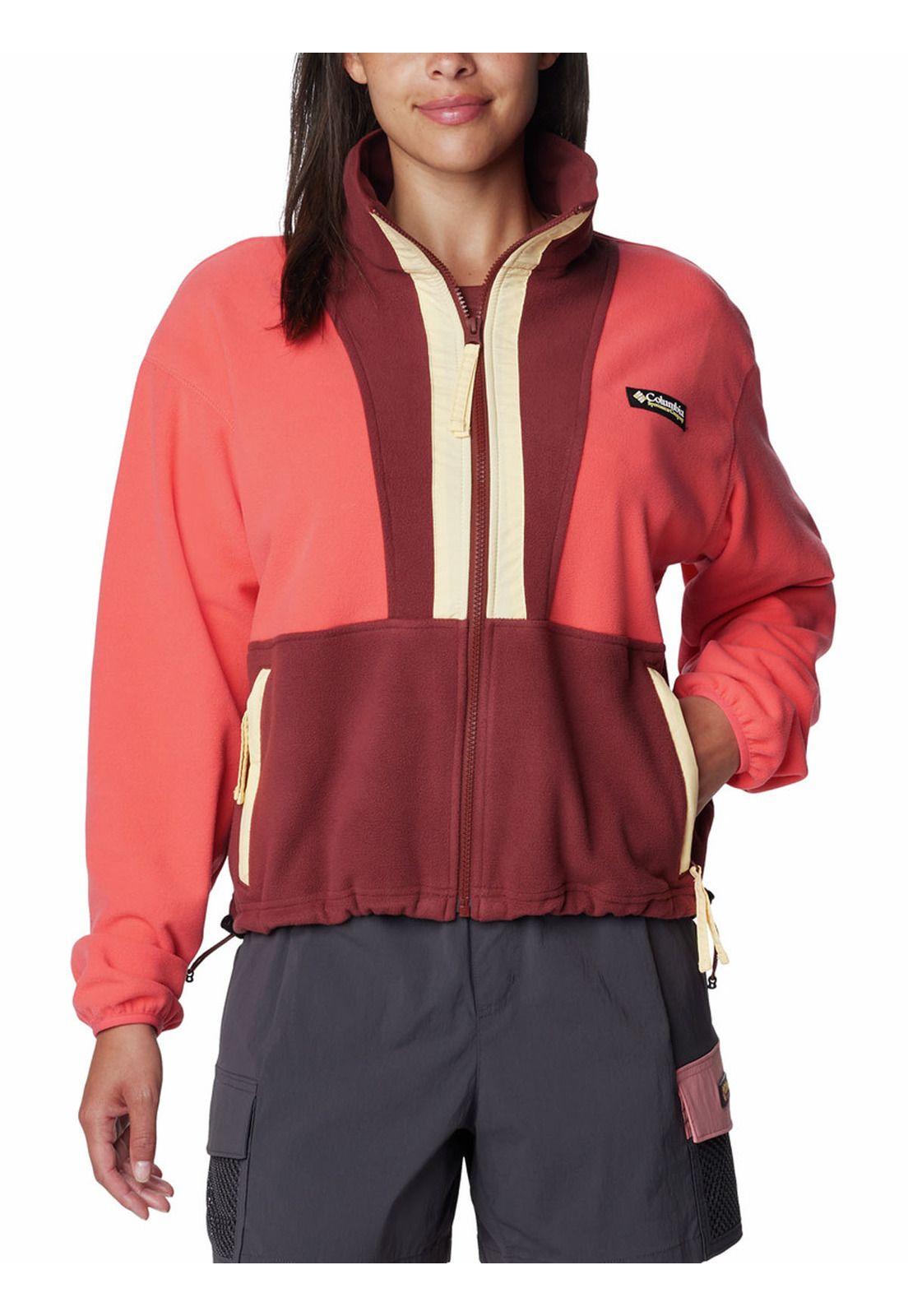 Polar Mujer Back Bowl Fleece Rojo-0