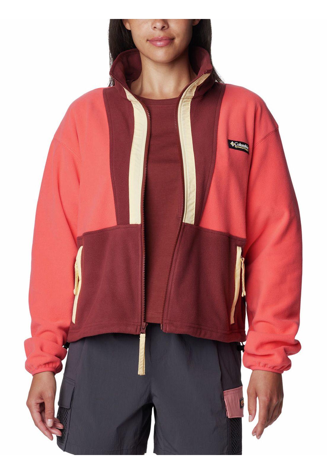 Polar Mujer Back Bowl Fleece Rojo-6