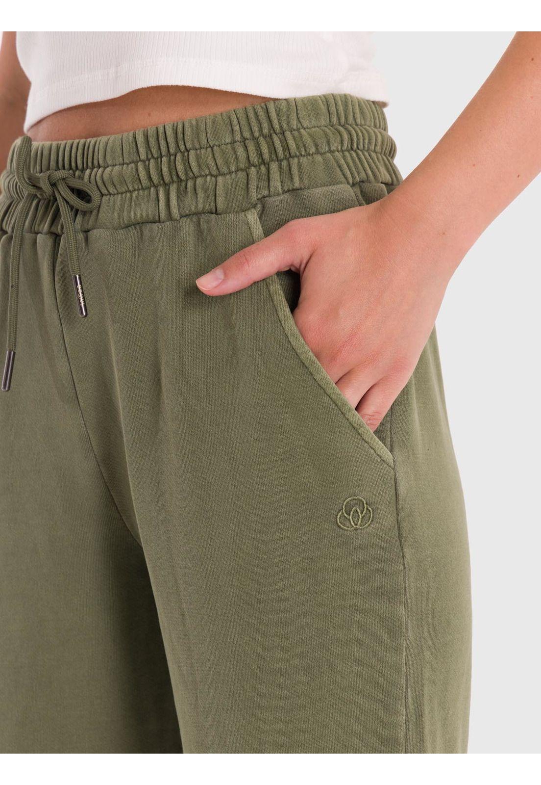Pantalón Mujer Jogger Mich Verde-5