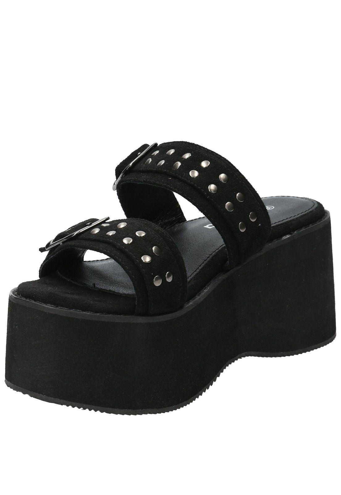 Sandalia Ivy Negro Mujer-4