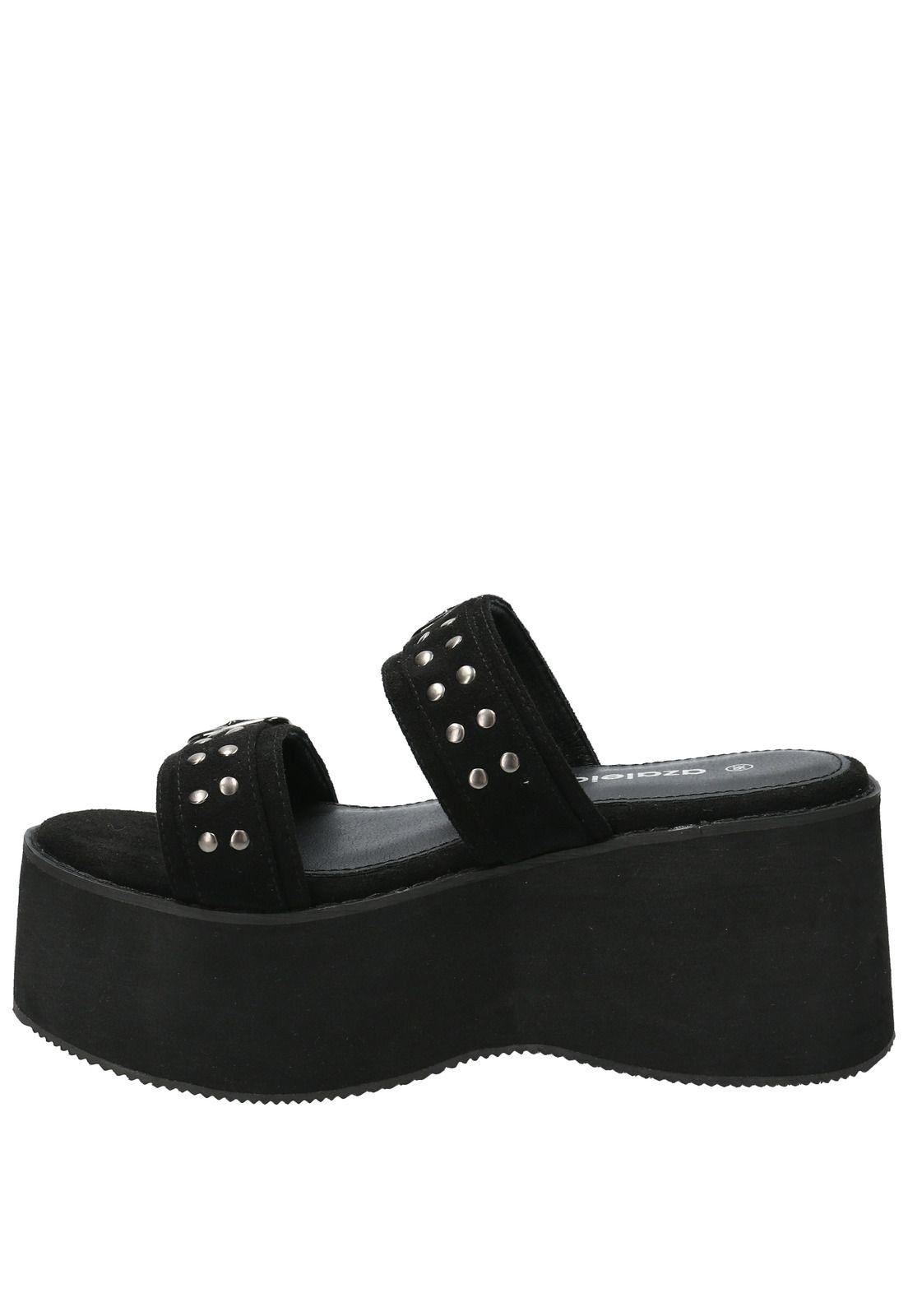 Sandalia Ivy Negro Mujer-5