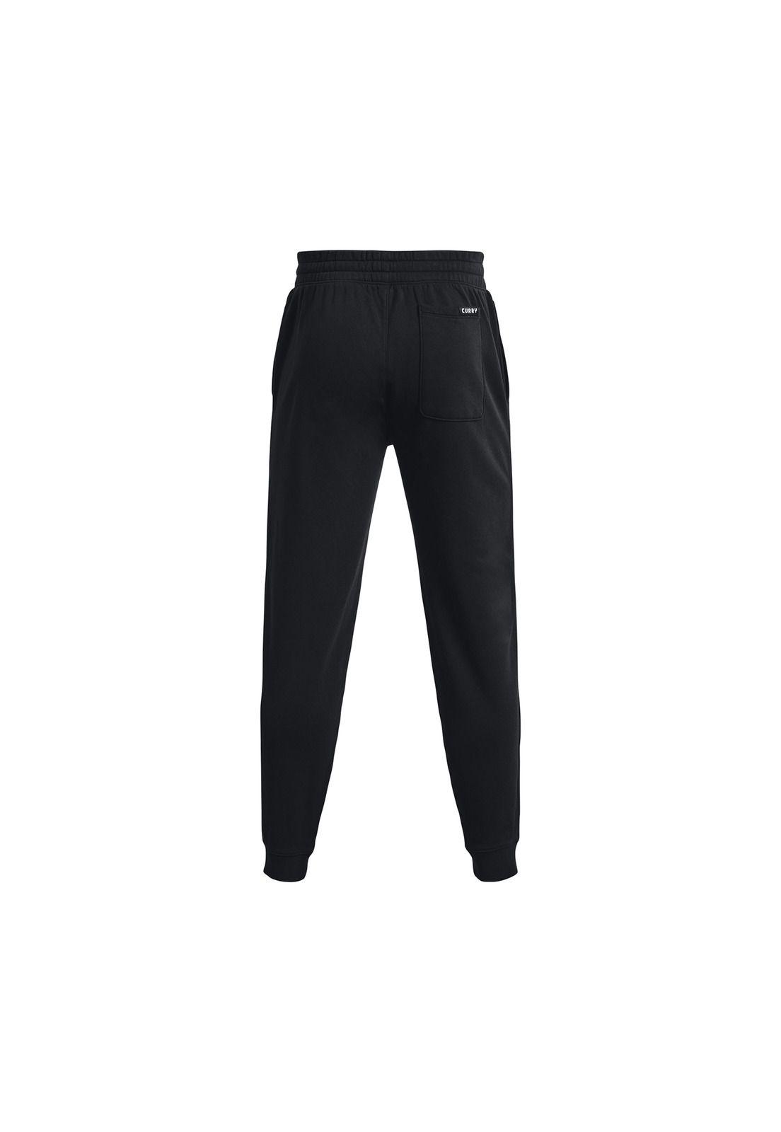 Pantalón Buzo Hombre Curry Flece Negro-1